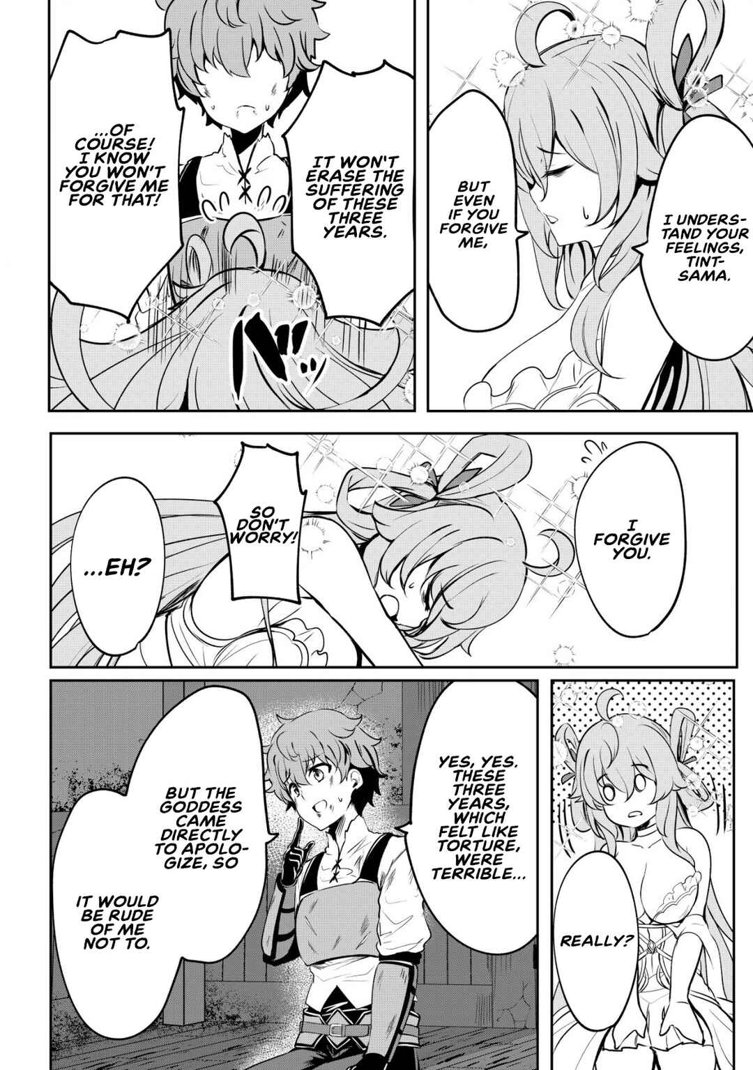 Dore dake Doryoku Shite mo Mannen Level 0 no Ore wa Tsuihou Sareta ~Shin no Teki to Yobareta Shounen wa, Shachiku Megami to Deatte Saikyou no Chikara wo Te ni Ireru~ Chapter 2 - Page 13