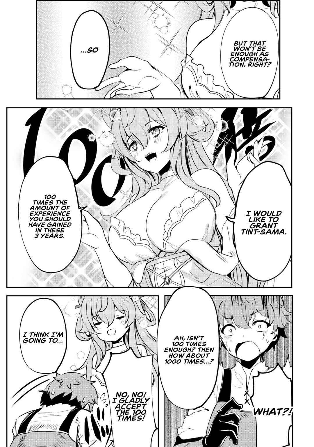 Dore dake Doryoku Shite mo Mannen Level 0 no Ore wa Tsuihou Sareta ~Shin no Teki to Yobareta Shounen wa, Shachiku Megami to Deatte Saikyou no Chikara wo Te ni Ireru~ Chapter 2 - Page 18
