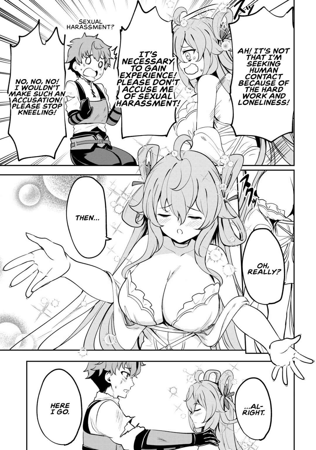 Dore dake Doryoku Shite mo Mannen Level 0 no Ore wa Tsuihou Sareta ~Shin no Teki to Yobareta Shounen wa, Shachiku Megami to Deatte Saikyou no Chikara wo Te ni Ireru~ Chapter 2 - Page 20