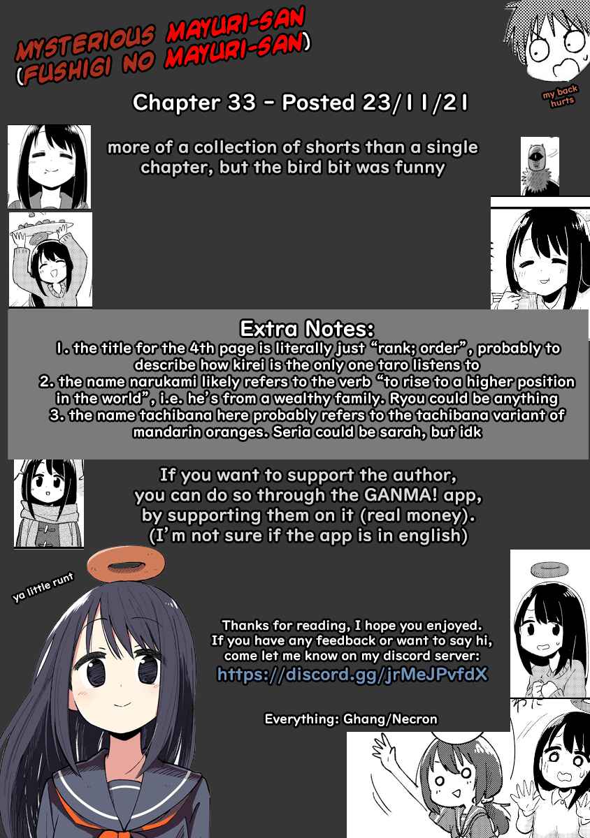 Fushigi no Mayuri-san Chapter 33 - Page 5