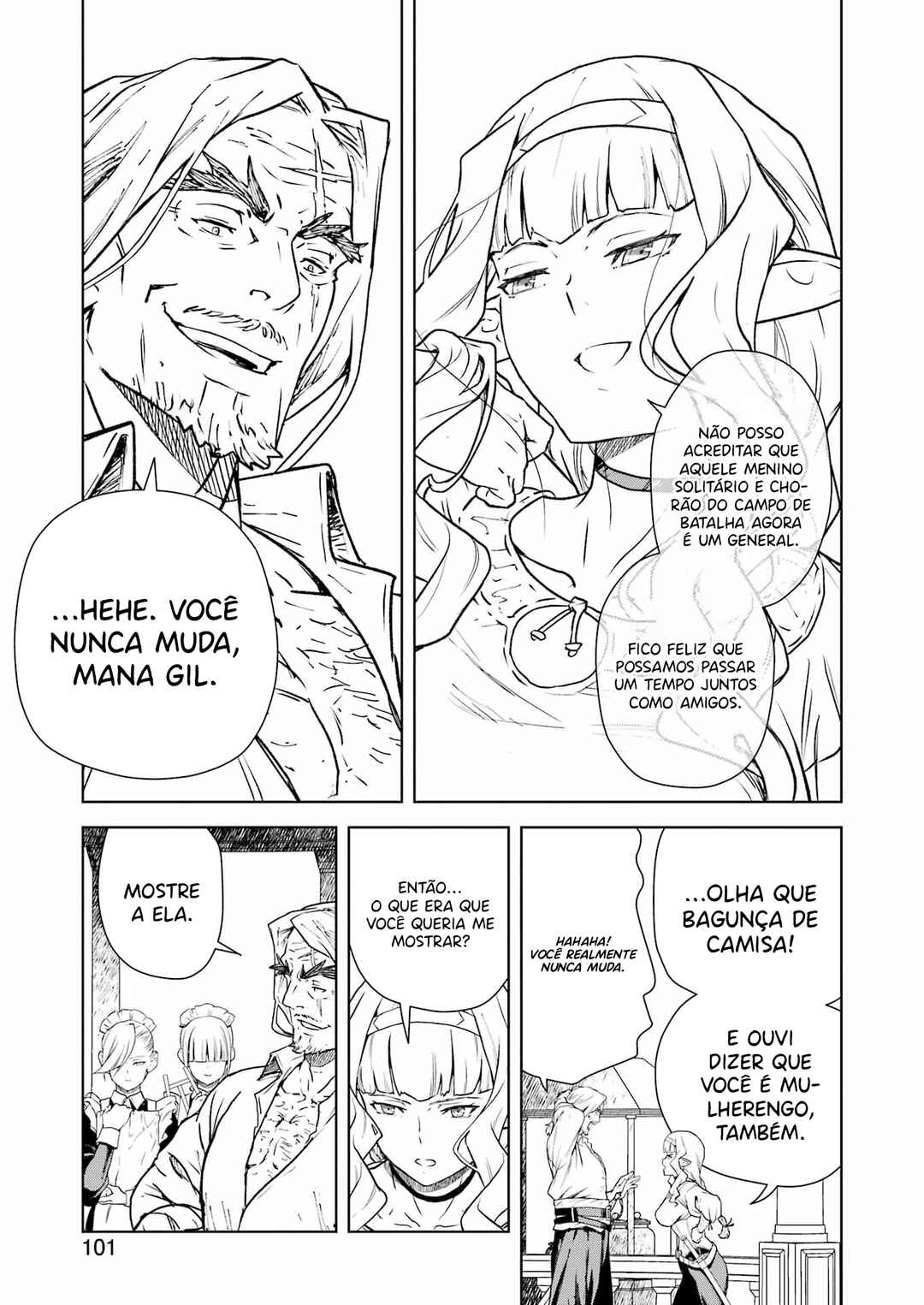 Kishi Danchou no Elf-san datte Otome ga Shitai. Chapter 7 - Page 4