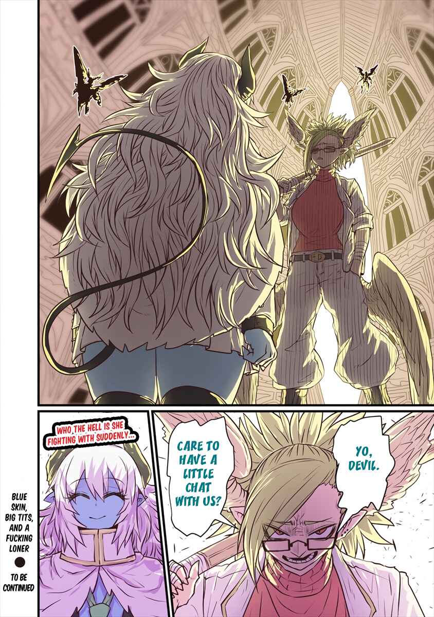Blue Skin, Big Tits and a Fucking Loner Chapter 2 - Page 12