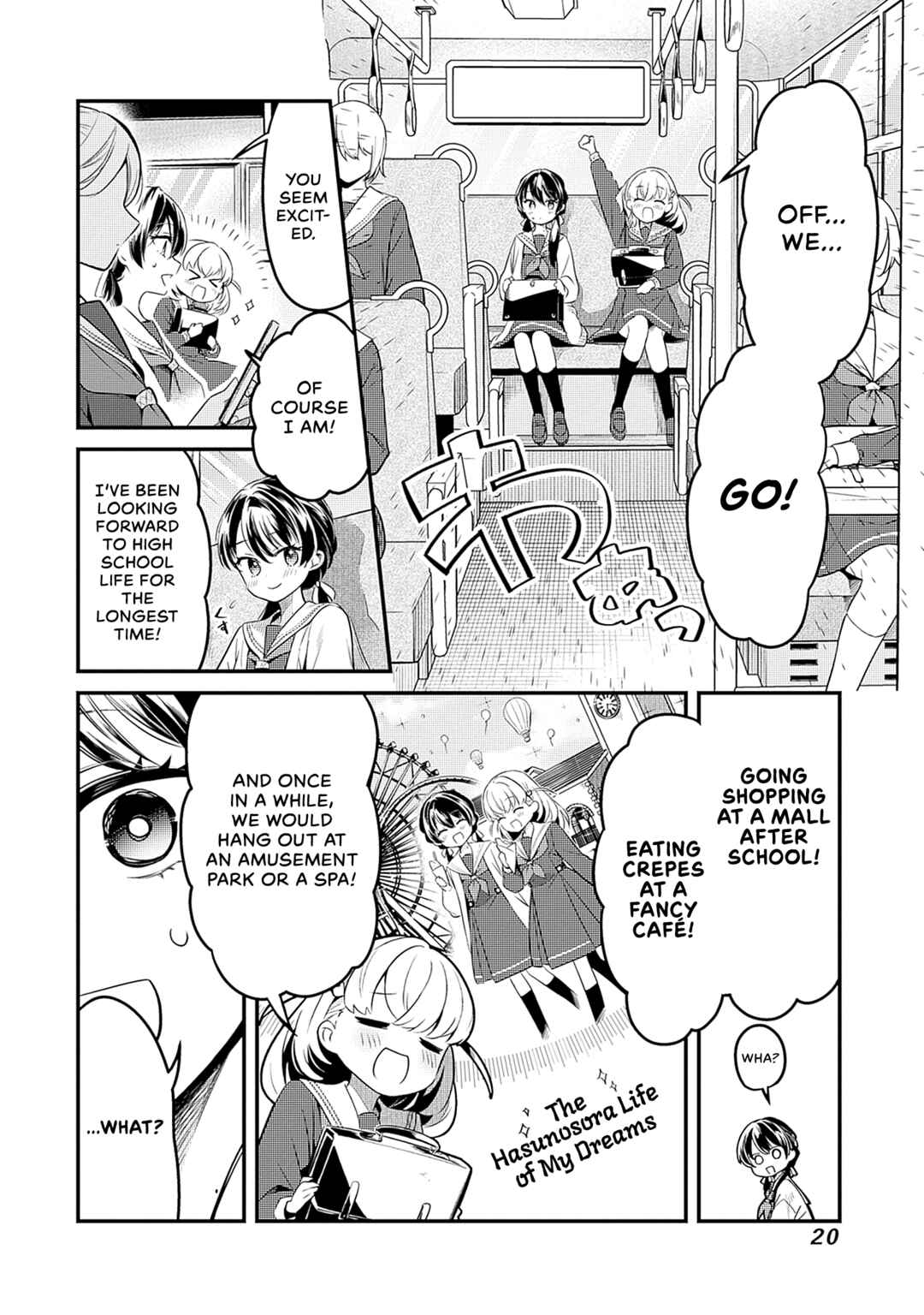 Love Live! flowers* - Hasunosora Girls' High School Idol Club - Chapter 1 - Page 20