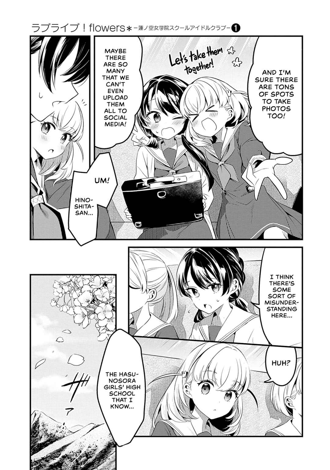 Love Live! flowers* - Hasunosora Girls' High School Idol Club - Chapter 1 - Page 21