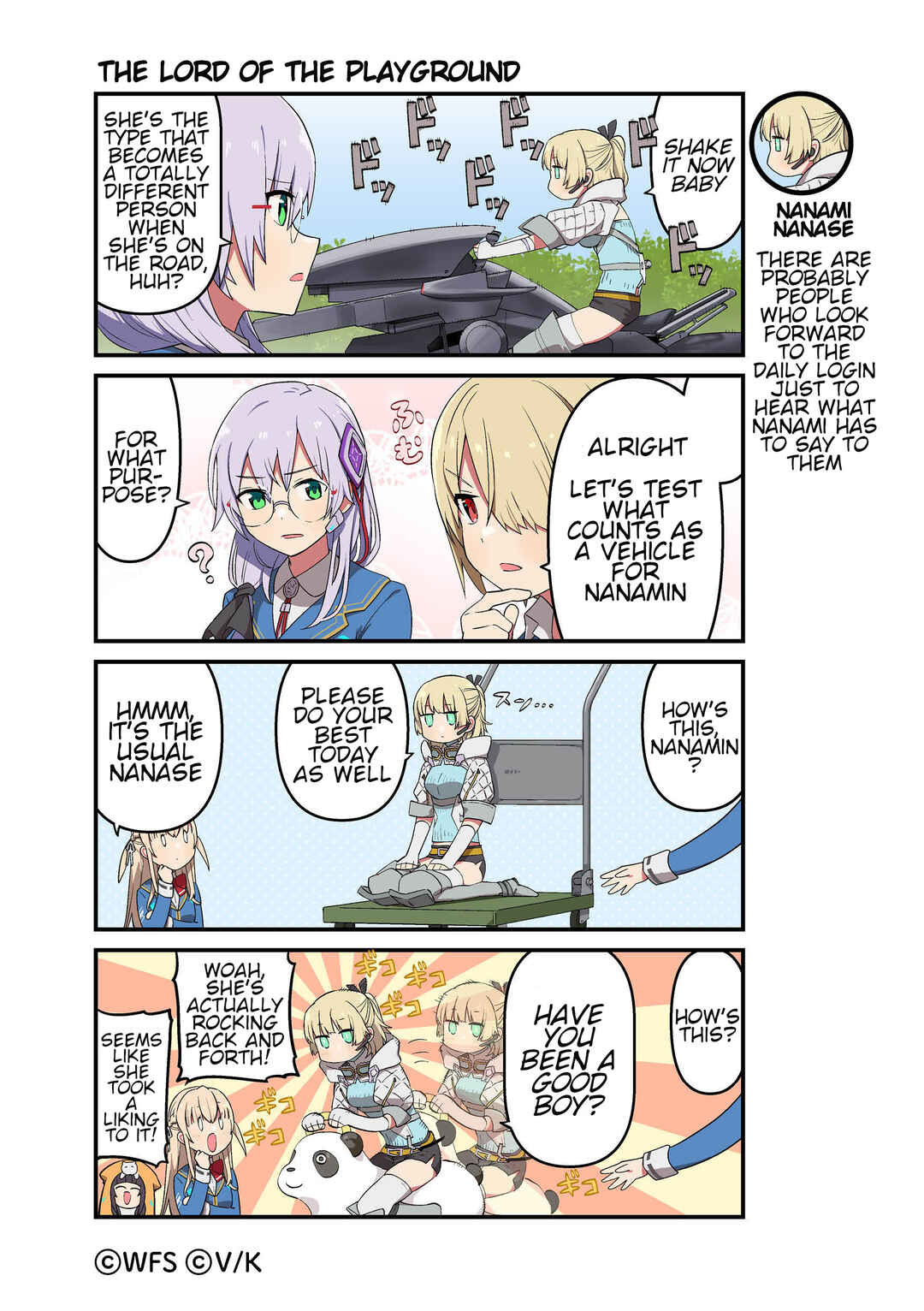 Heaven Burns Red Official 4-Koma Chapter 141 - Page 1