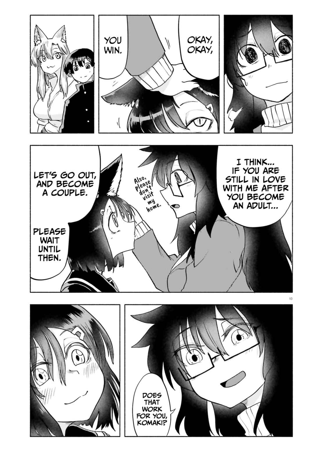 Okitsune Gal Katabami-san Chapter 13 - Page 13