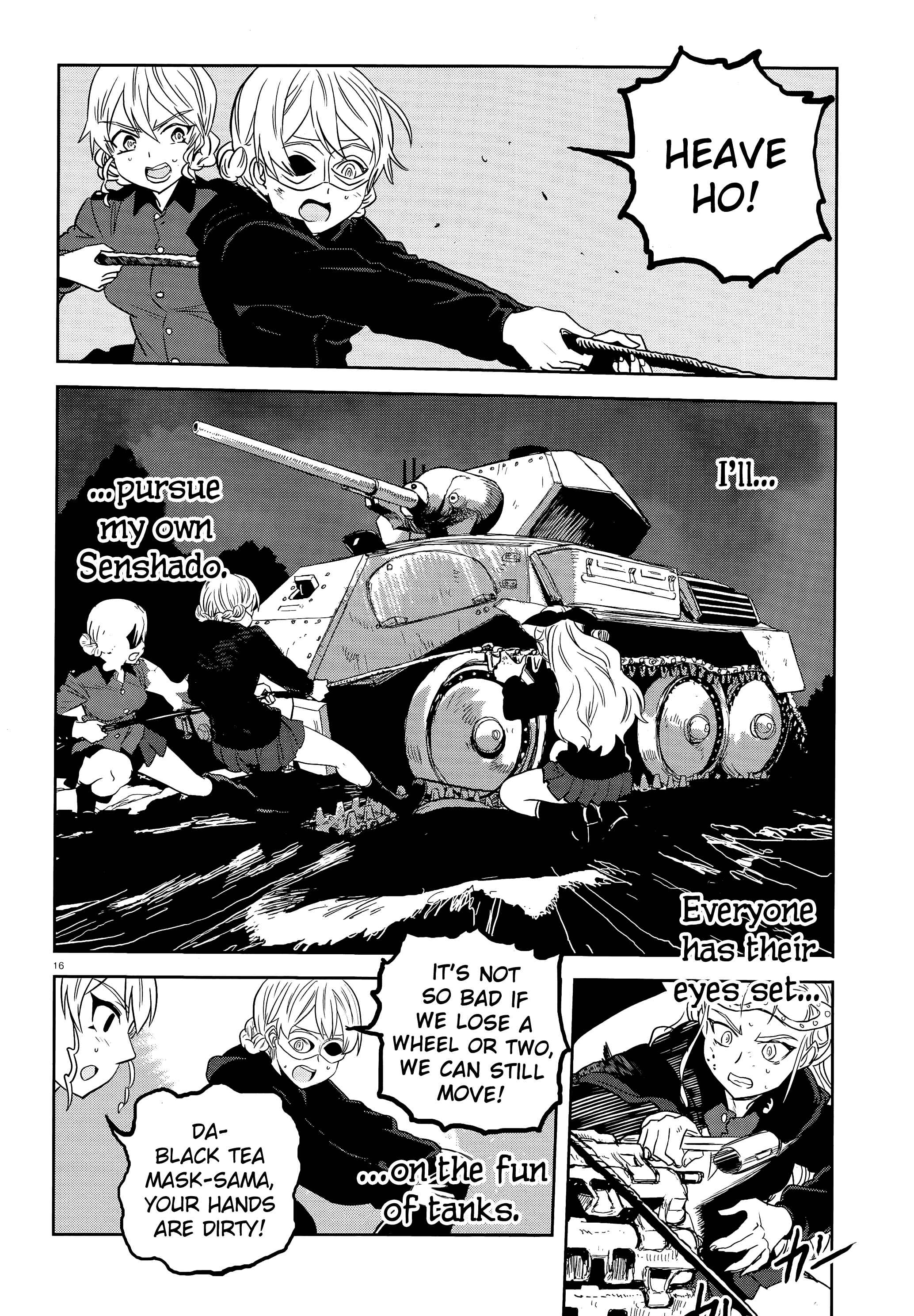 Girls und Panzer: Ribbon no Musha Chapter 43 - Page 15