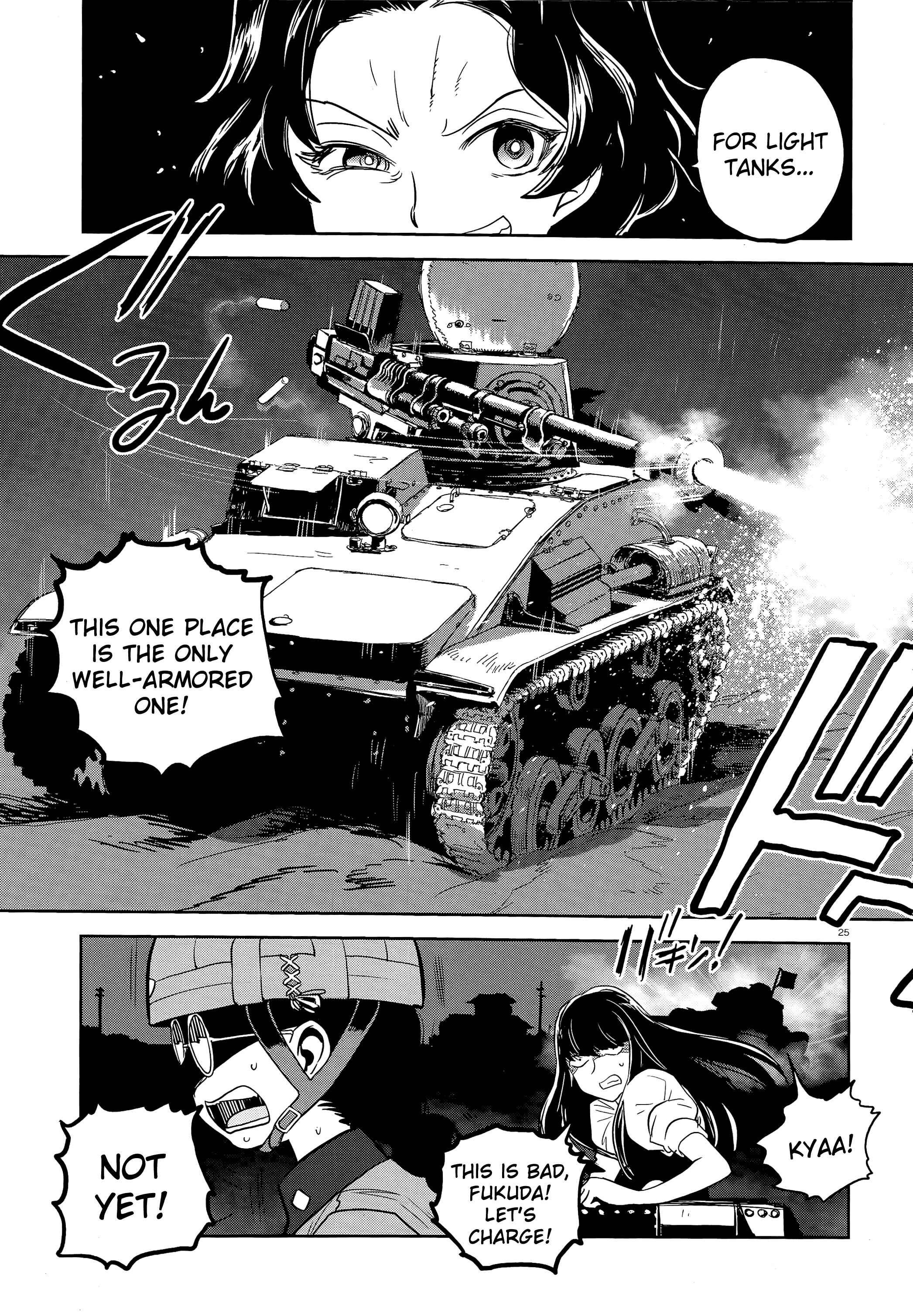 Girls und Panzer: Ribbon no Musha Chapter 43 - Page 24