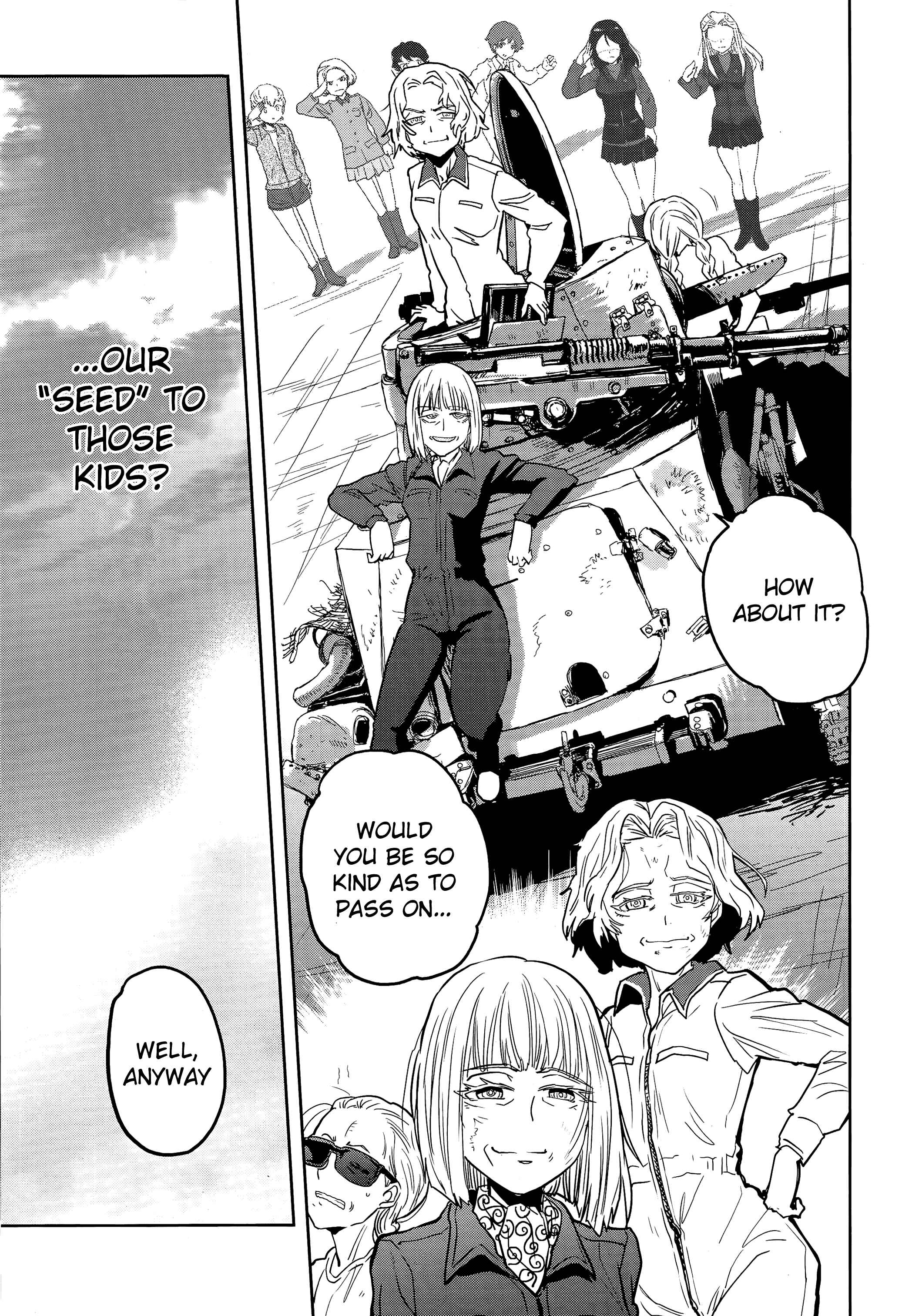 Girls und Panzer: Ribbon no Musha Chapter 43 - Page 35