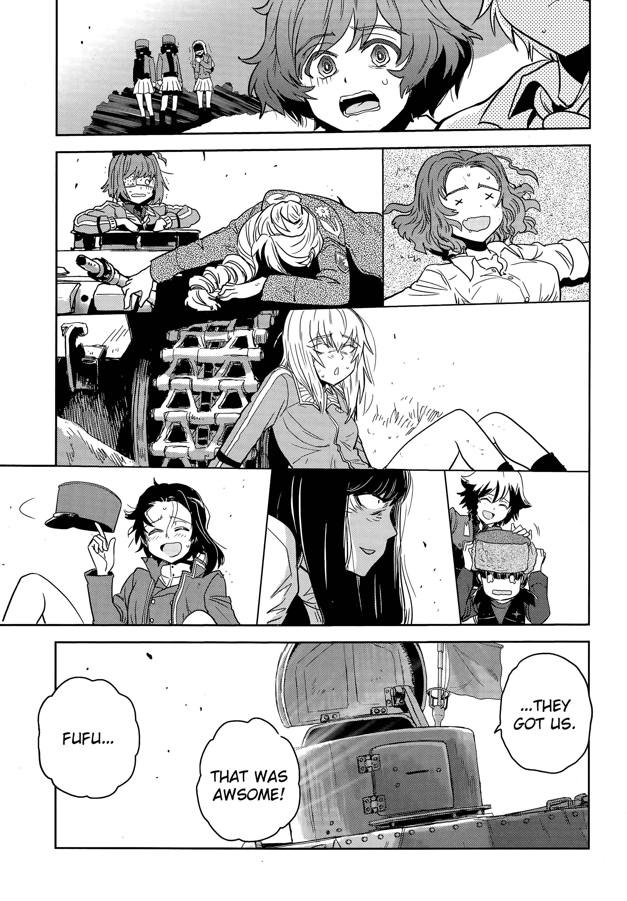 Girls und Panzer: Ribbon no Musha Chapter 43 - Page 37