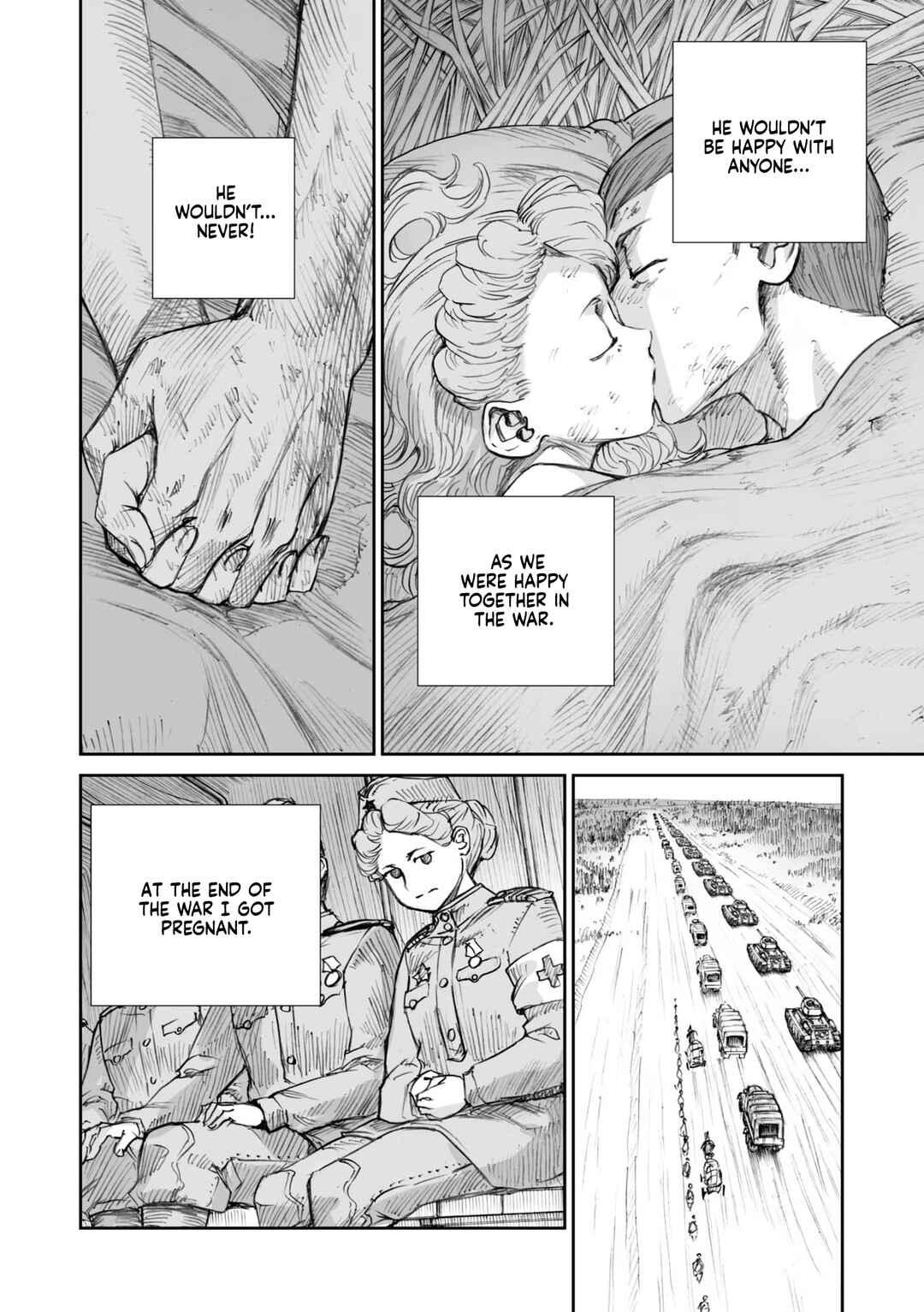 Sensou wa Onna no Kao wo Shiteinai Chapter 20.2 - Page 14