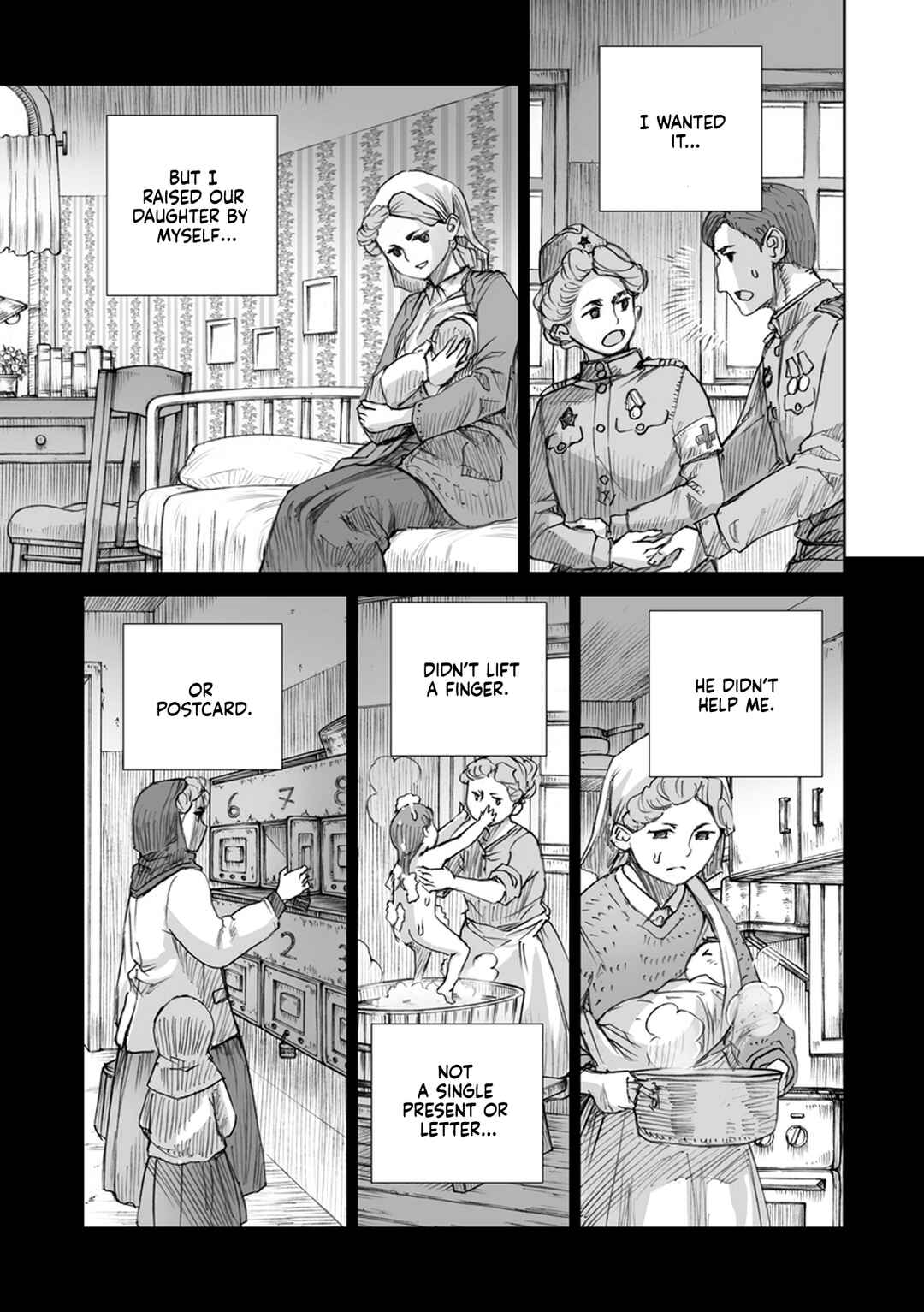 Sensou wa Onna no Kao wo Shiteinai Chapter 20.2 - Page 15