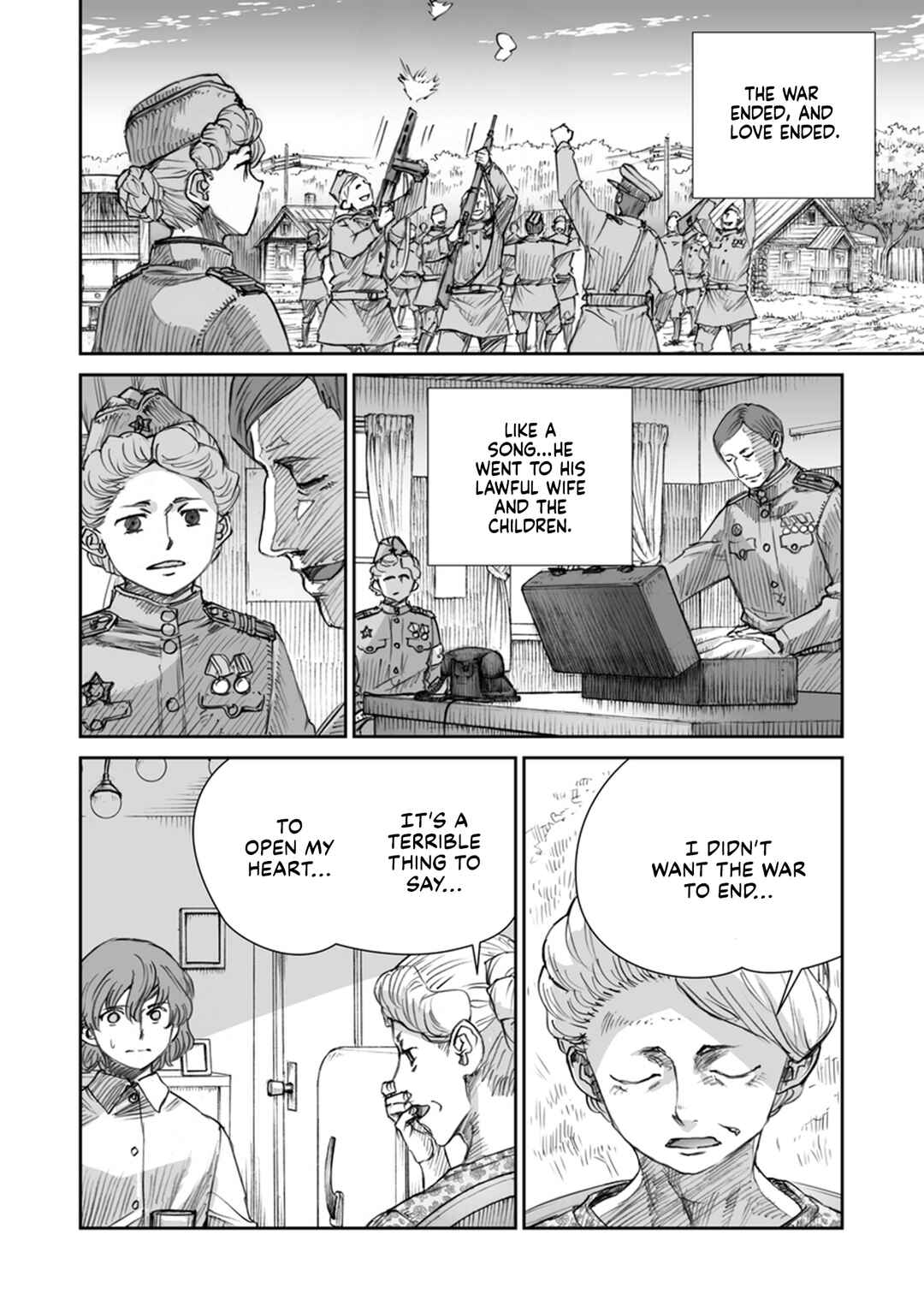 Sensou wa Onna no Kao wo Shiteinai Chapter 20.2 - Page 16