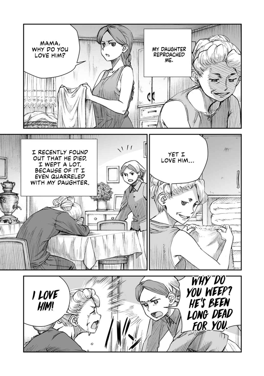 Sensou wa Onna no Kao wo Shiteinai Chapter 20.2 - Page 19