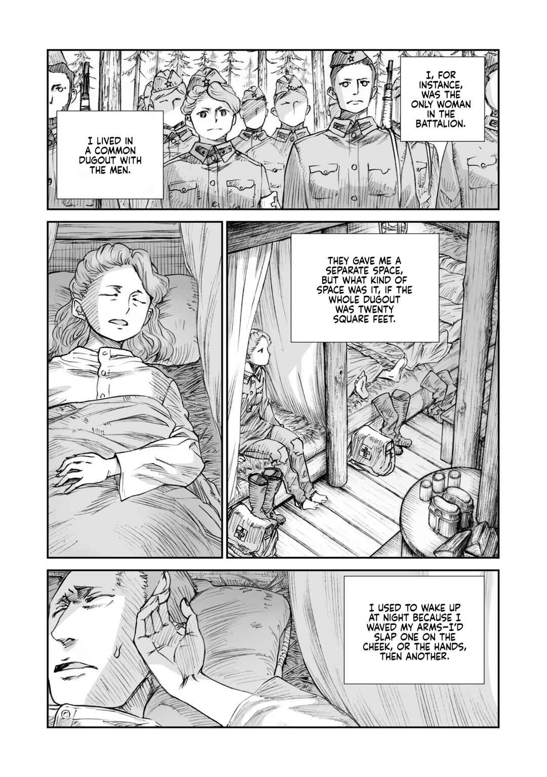 Sensou wa Onna no Kao wo Shiteinai Chapter 20.2 - Page 8