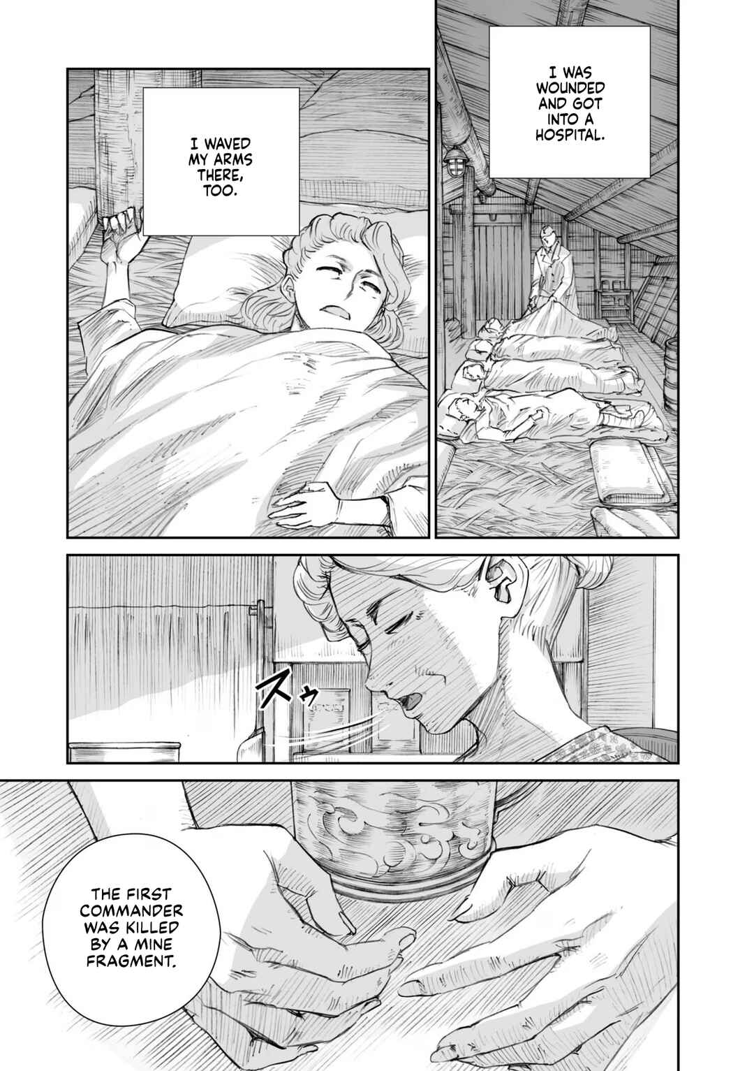 Sensou wa Onna no Kao wo Shiteinai Chapter 20.2 - Page 9