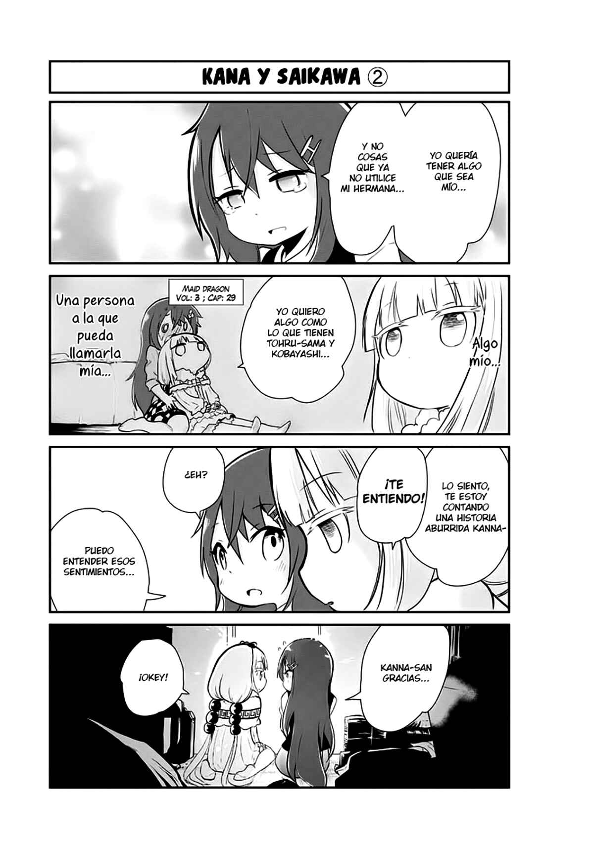 Kobayashi-san Chi no Maid Dragon - Kanna no Nichijou Chapter 7 - Page 10
