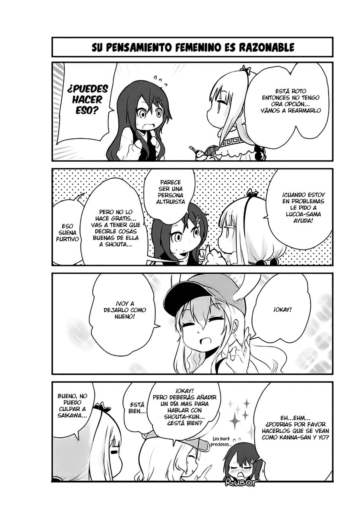 Kobayashi-san Chi no Maid Dragon - Kanna no Nichijou Chapter 7 - Page 11