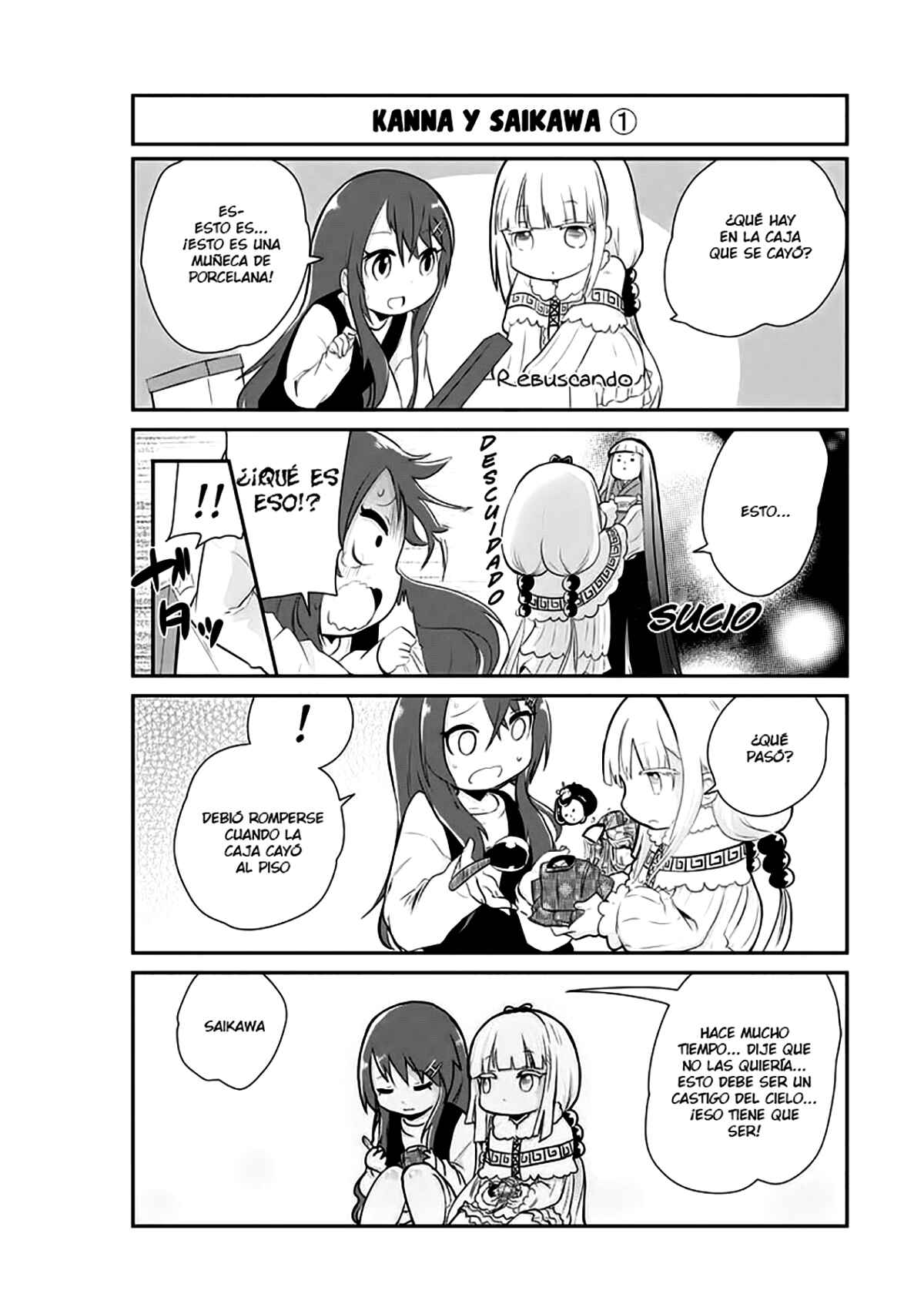Kobayashi-san Chi no Maid Dragon - Kanna no Nichijou Chapter 7 - Page 9