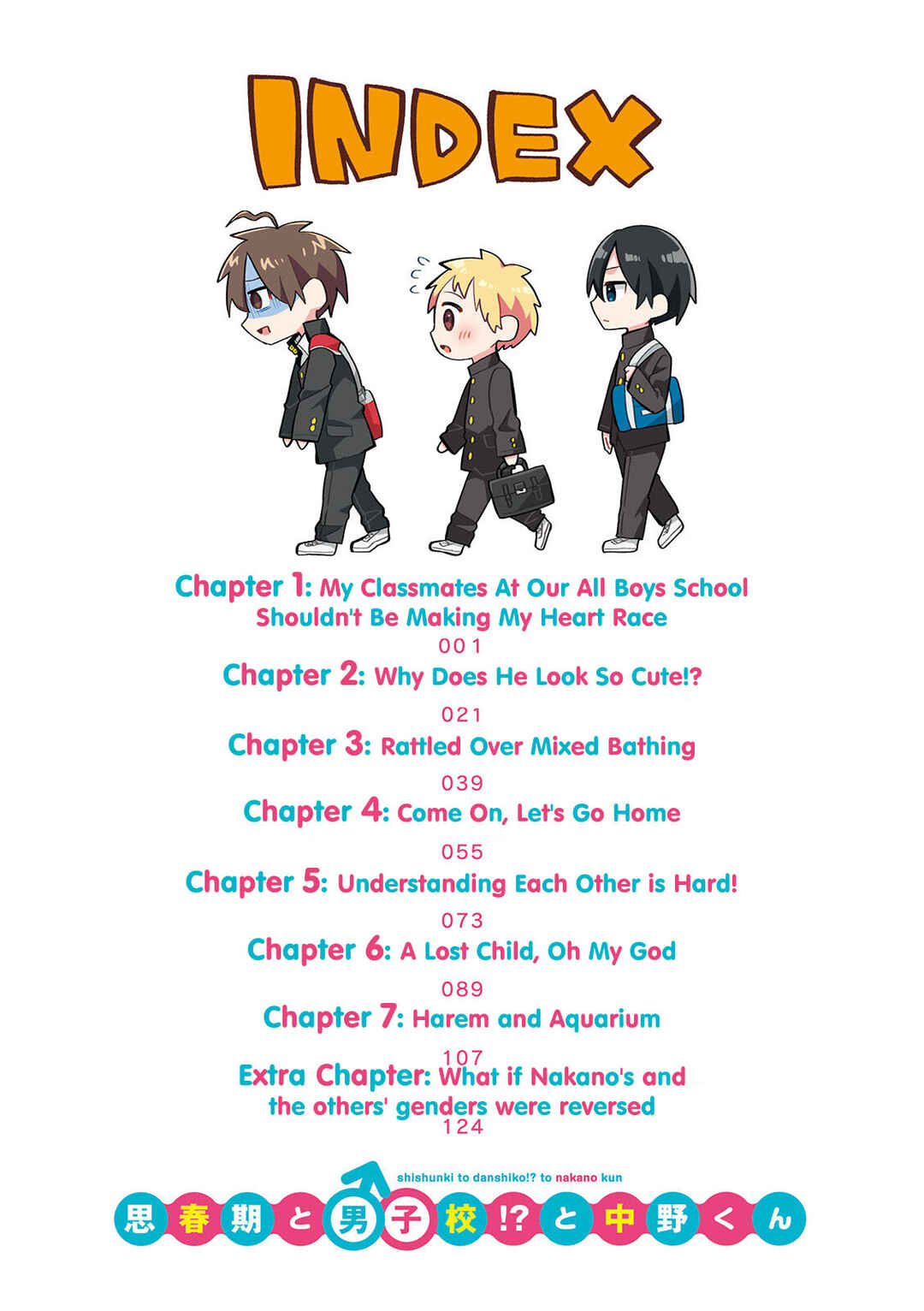 Puberty, an All Boys School!? and Nakano-kun Chapter 7.5 - Page 6