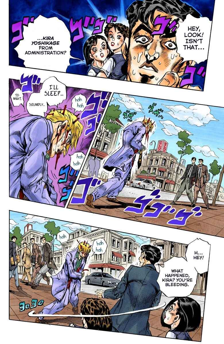 JoJo no Kimyou na Bouken: Part 4 - Diamond wa Kudakenai Color-ban Chapter 99 - Page 3