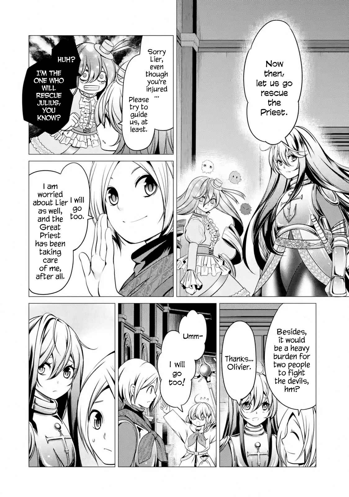 I'm Working at the Church as a Priest, but I Want to Be Cut Some Slack from the Mutilated Bodies of the Heroes that Keep Getting Sent to Me Chapter 4.5 - Page 2