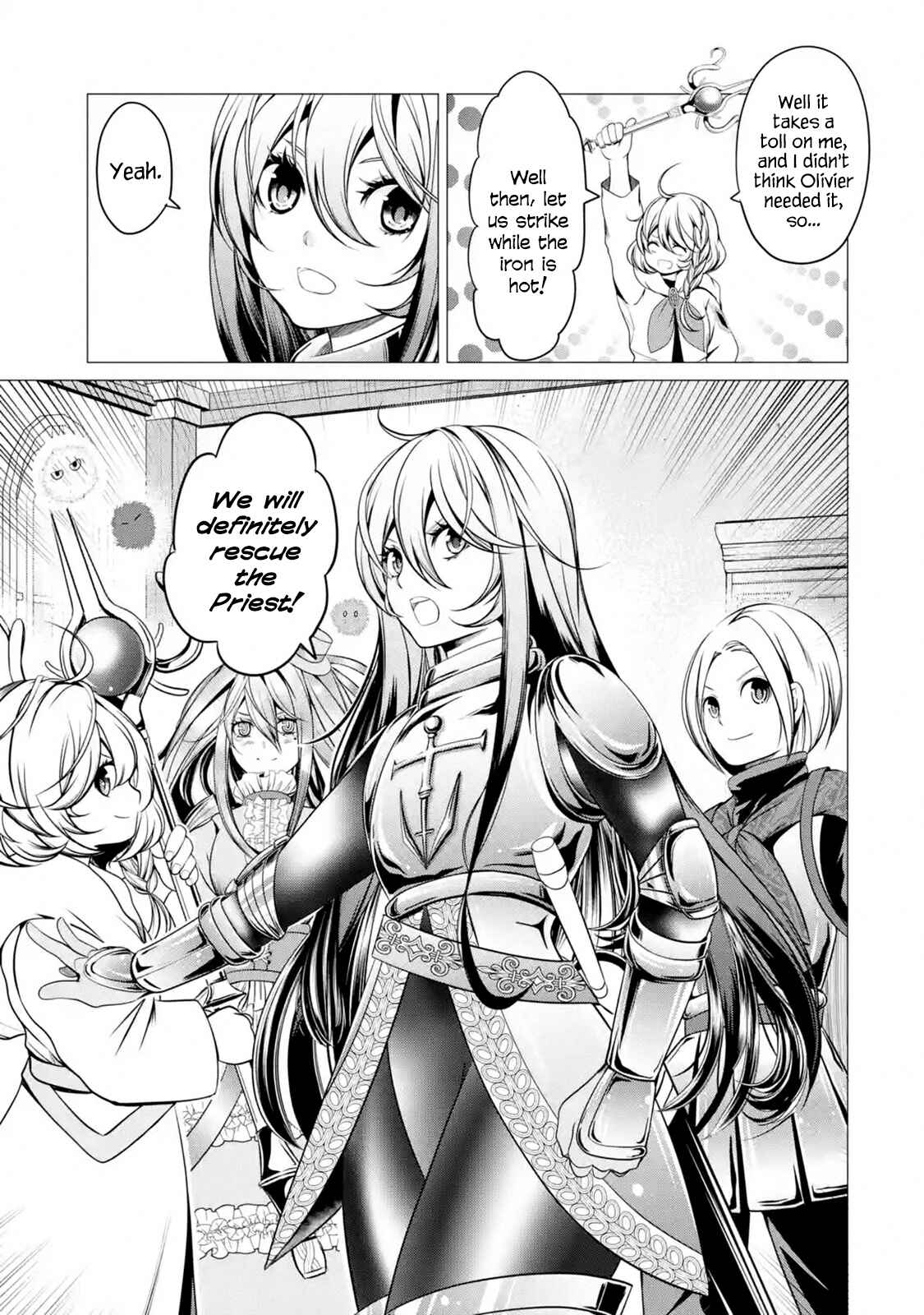 I'm Working at the Church as a Priest, but I Want to Be Cut Some Slack from the Mutilated Bodies of the Heroes that Keep Getting Sent to Me Chapter 4.5 - Page 5