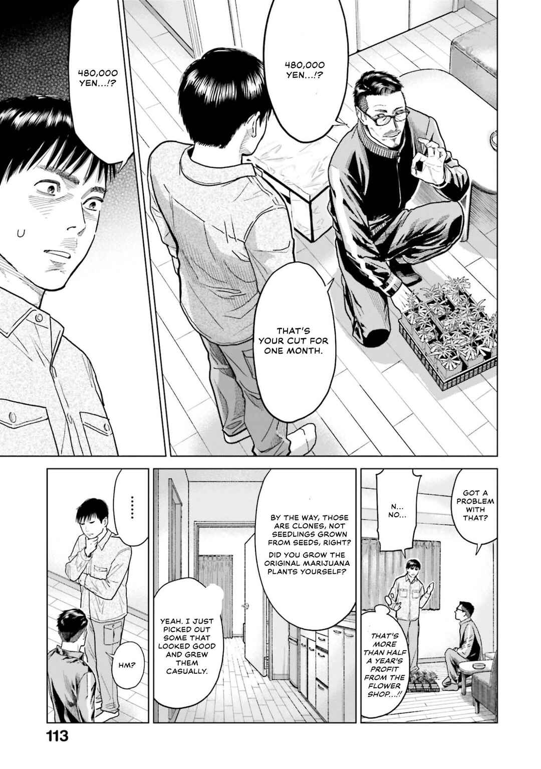 Toukyou Cannabis Tokku: Taimaou to Yobareta Otoko Chapter 5 - Page 15