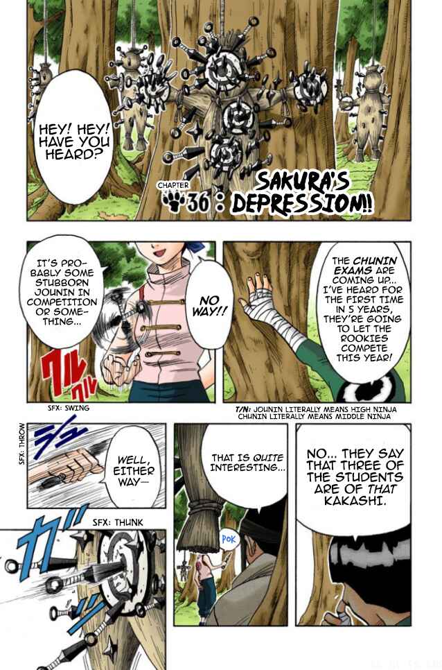 Naruto (Official Colored) Chapter 36 - Page 3