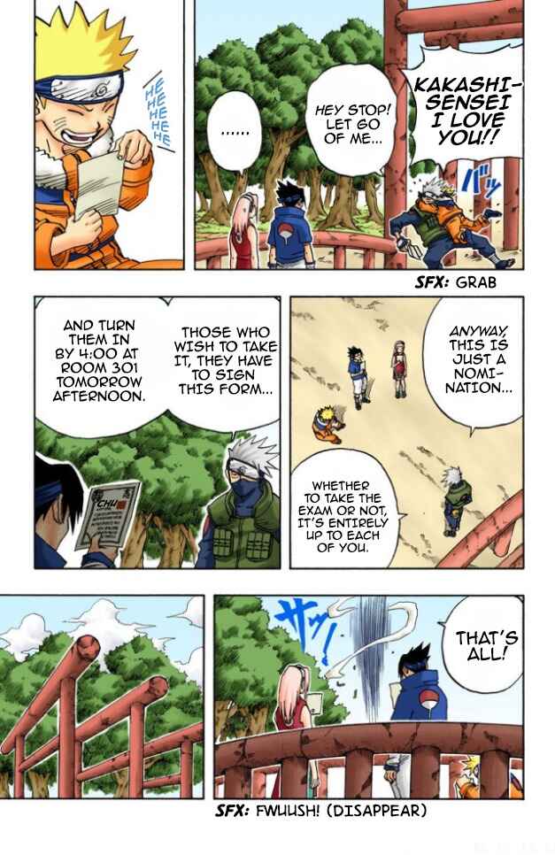 Naruto (Official Colored) Chapter 36 - Page 7