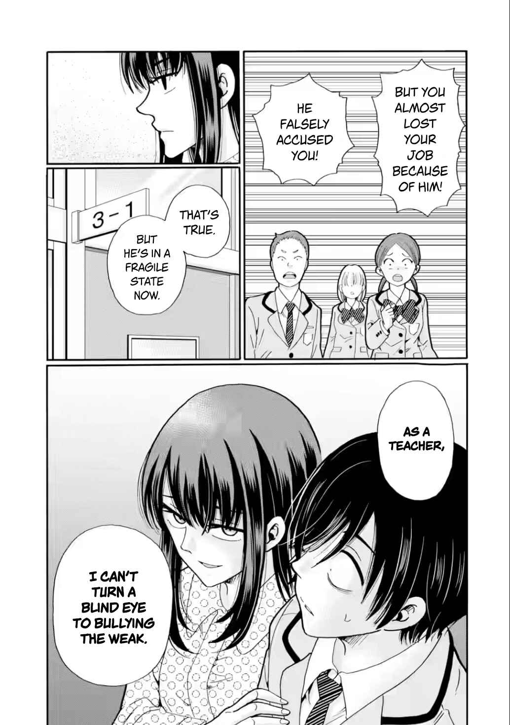 Sensei, Bokutachi wa Koroshiteimasen. Chapter 28 - Page 21