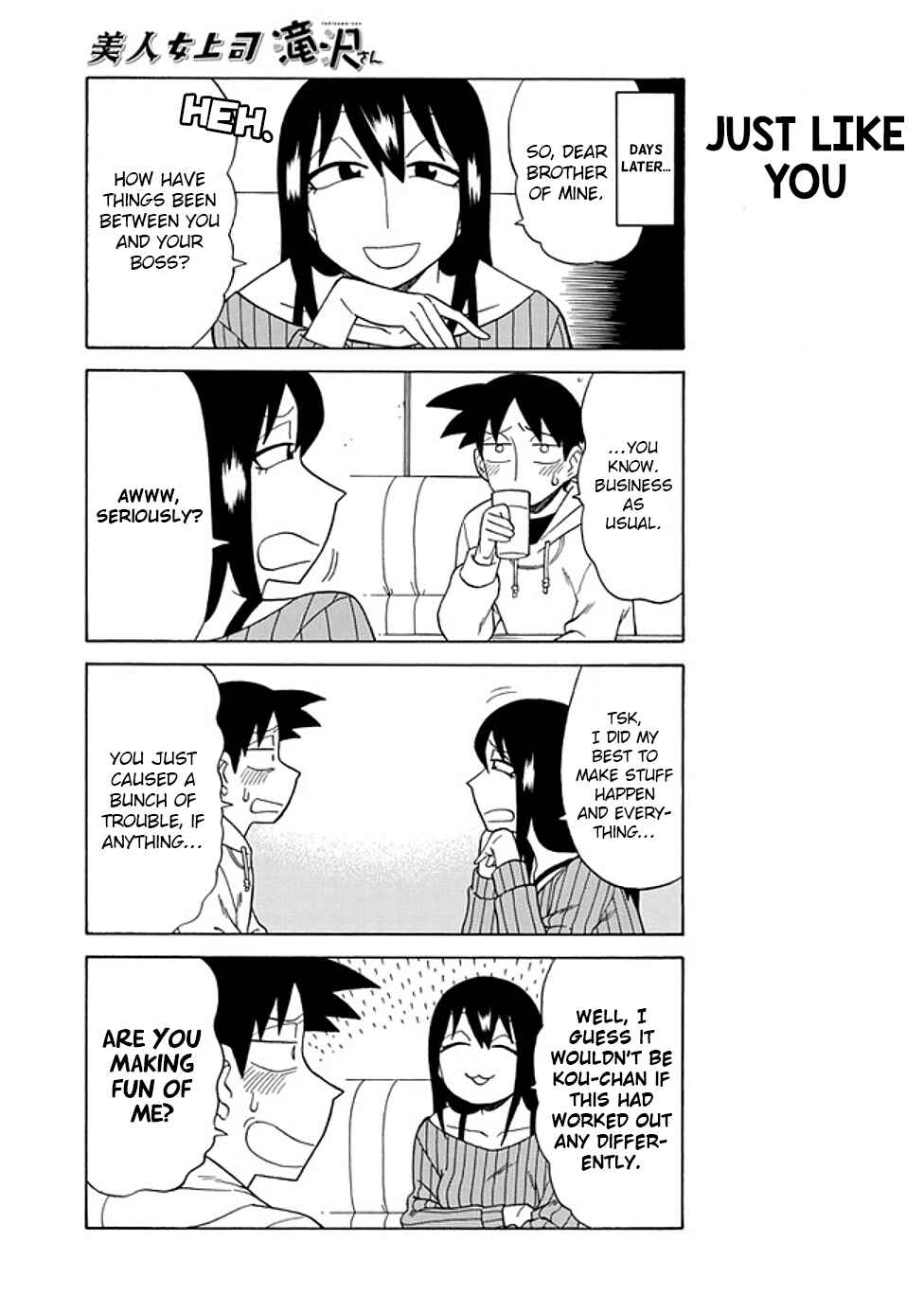 Bijin Onna Joushi Takizawa-san Chapter 81 - Page 3