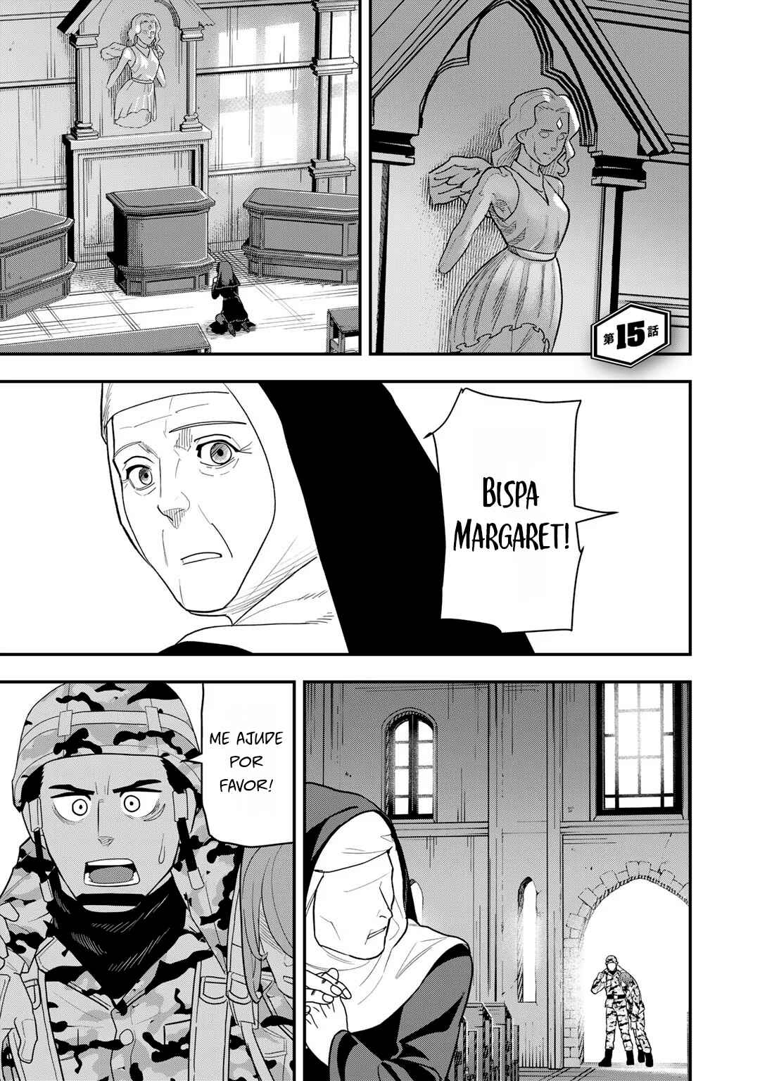 Bocchi Jieikan no Isekai Funsenki Chapter 15 - Page 1