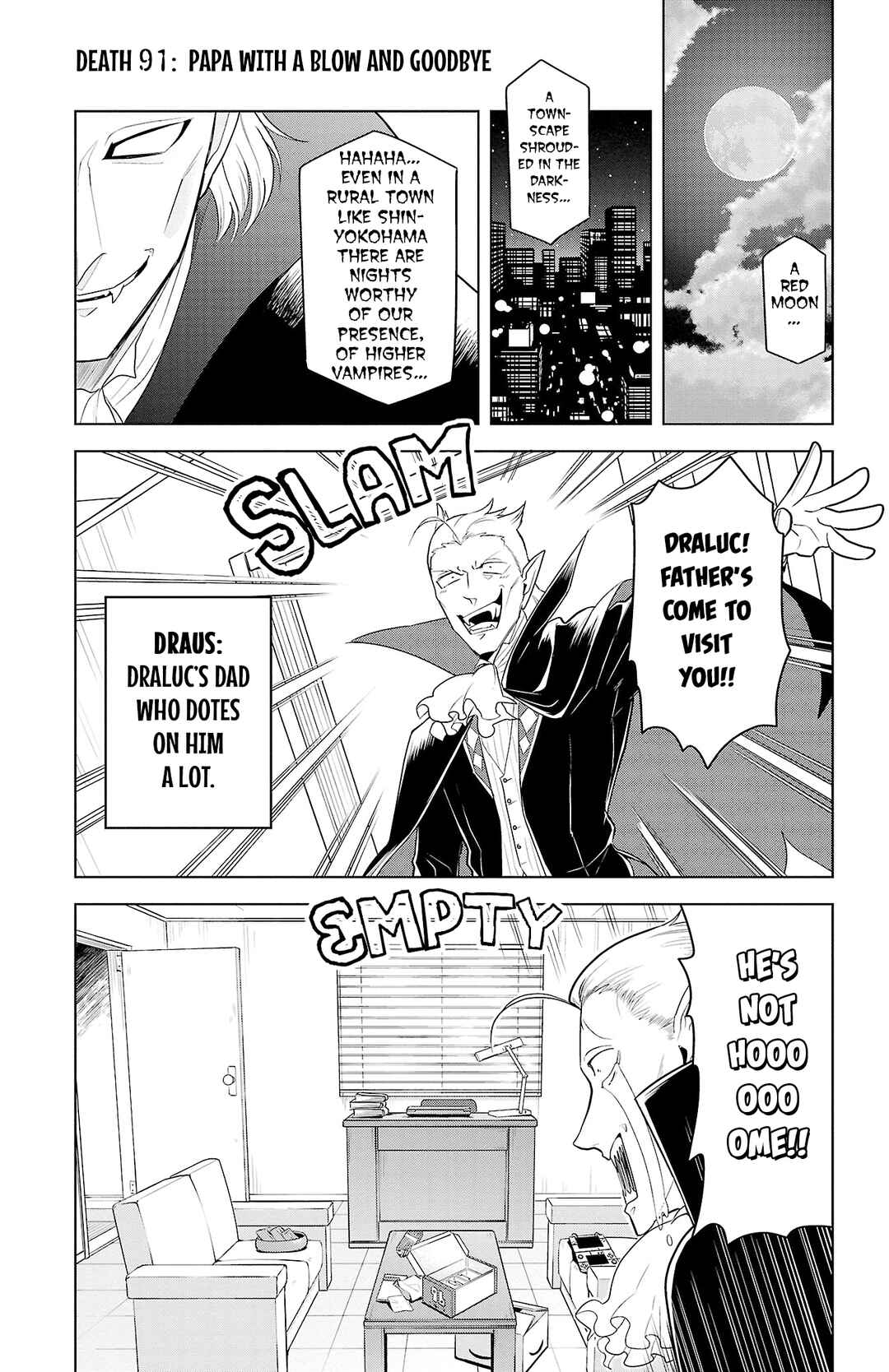 Kyuuketsuki Sugu Shinu Chapter 91 - Page 1
