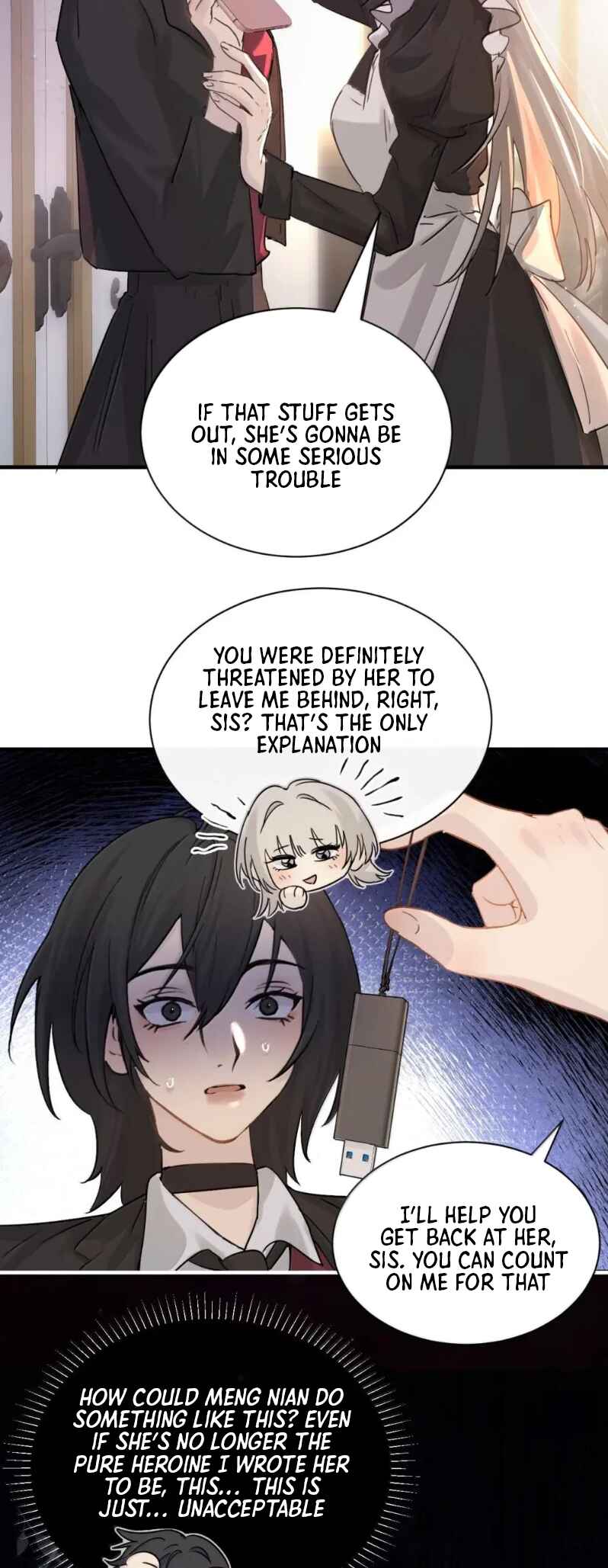 The Yandere Sister Just Wants Me to Bully Her Chapter 51 - Page 14
