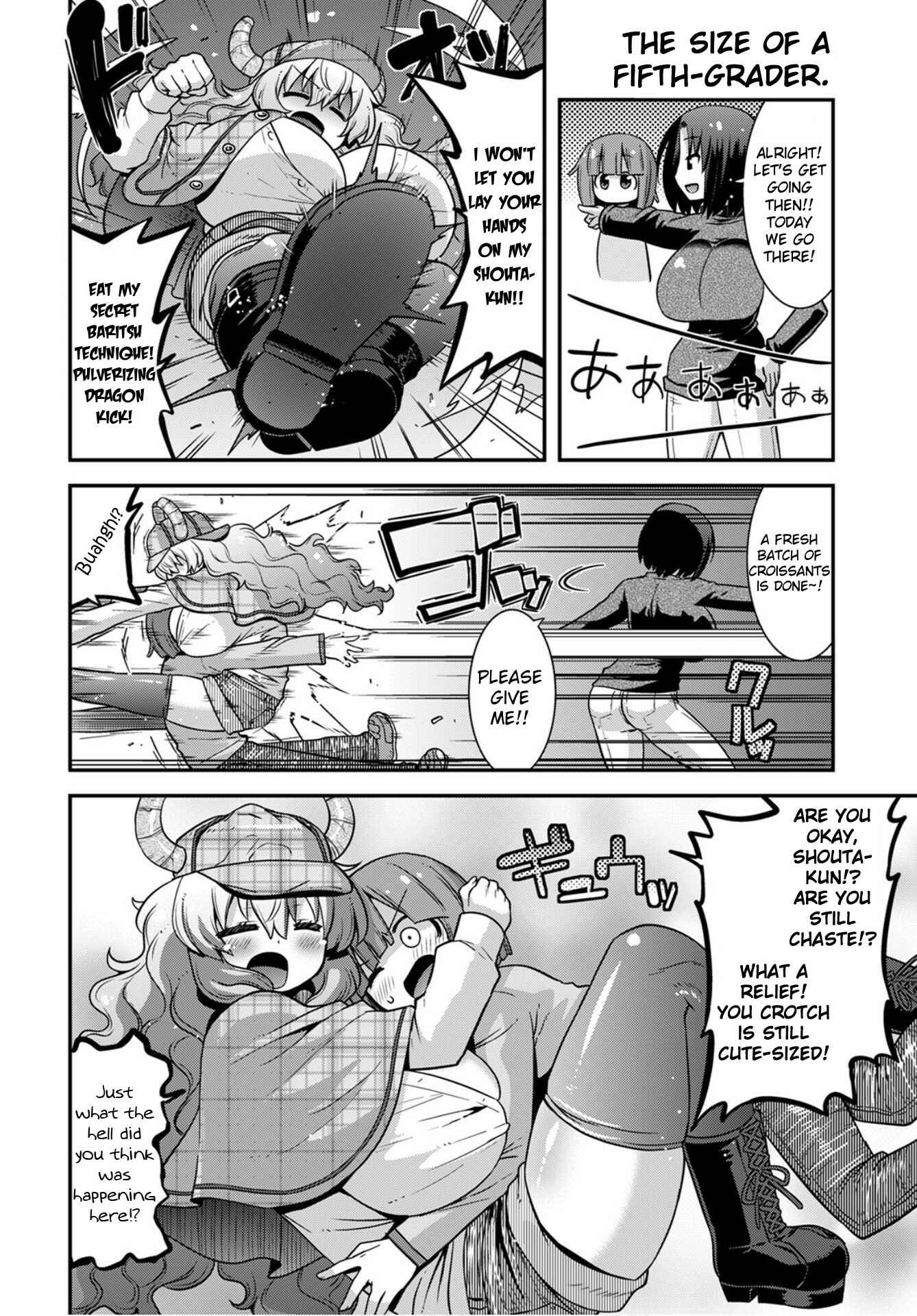 Kobayashi-san Chi no Maid Dragon - Lucoa wa Boku no ×× Desu Chapter 25 - Page 4