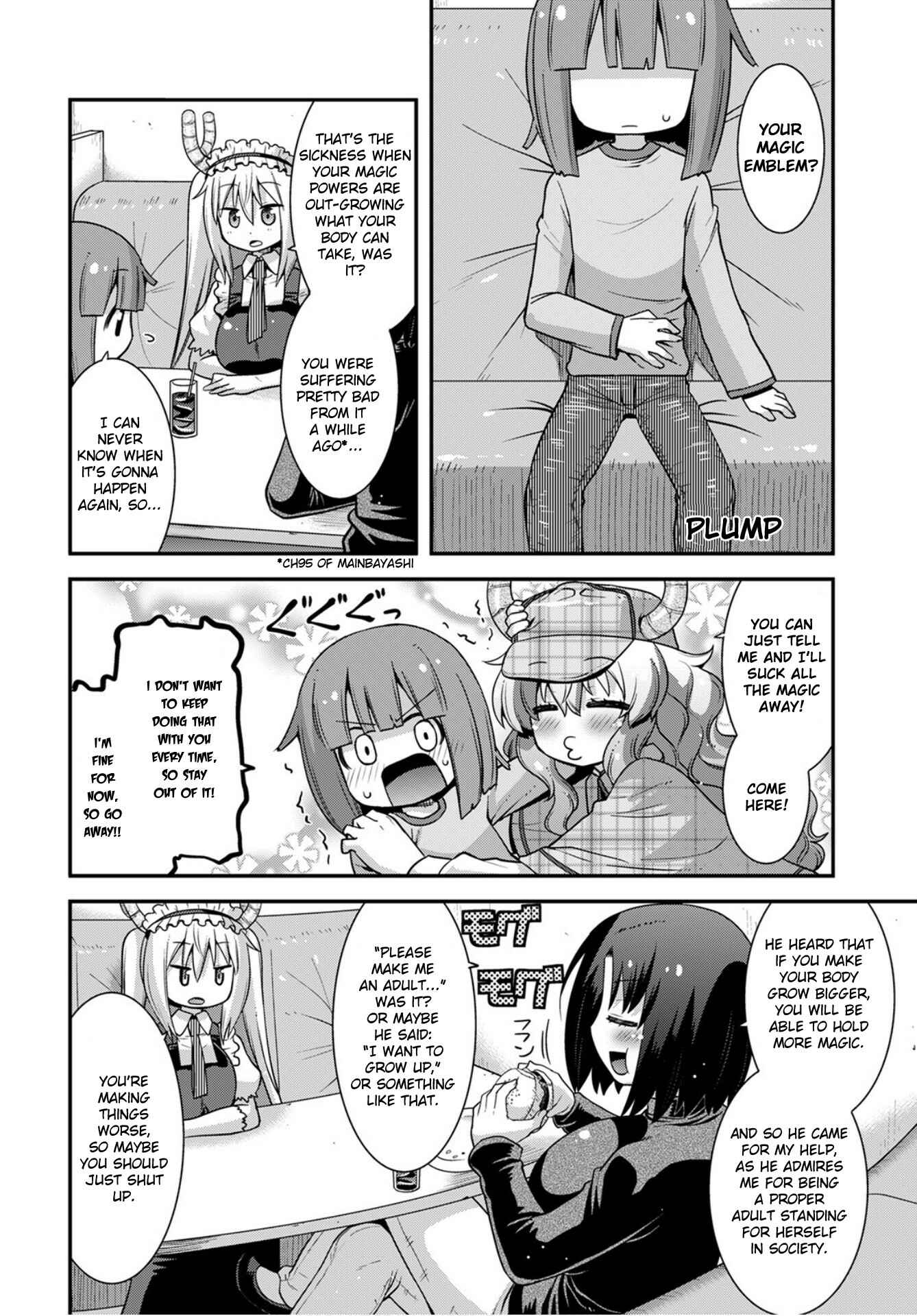 Kobayashi-san Chi no Maid Dragon - Lucoa wa Boku no ×× Desu Chapter 25 - Page 6