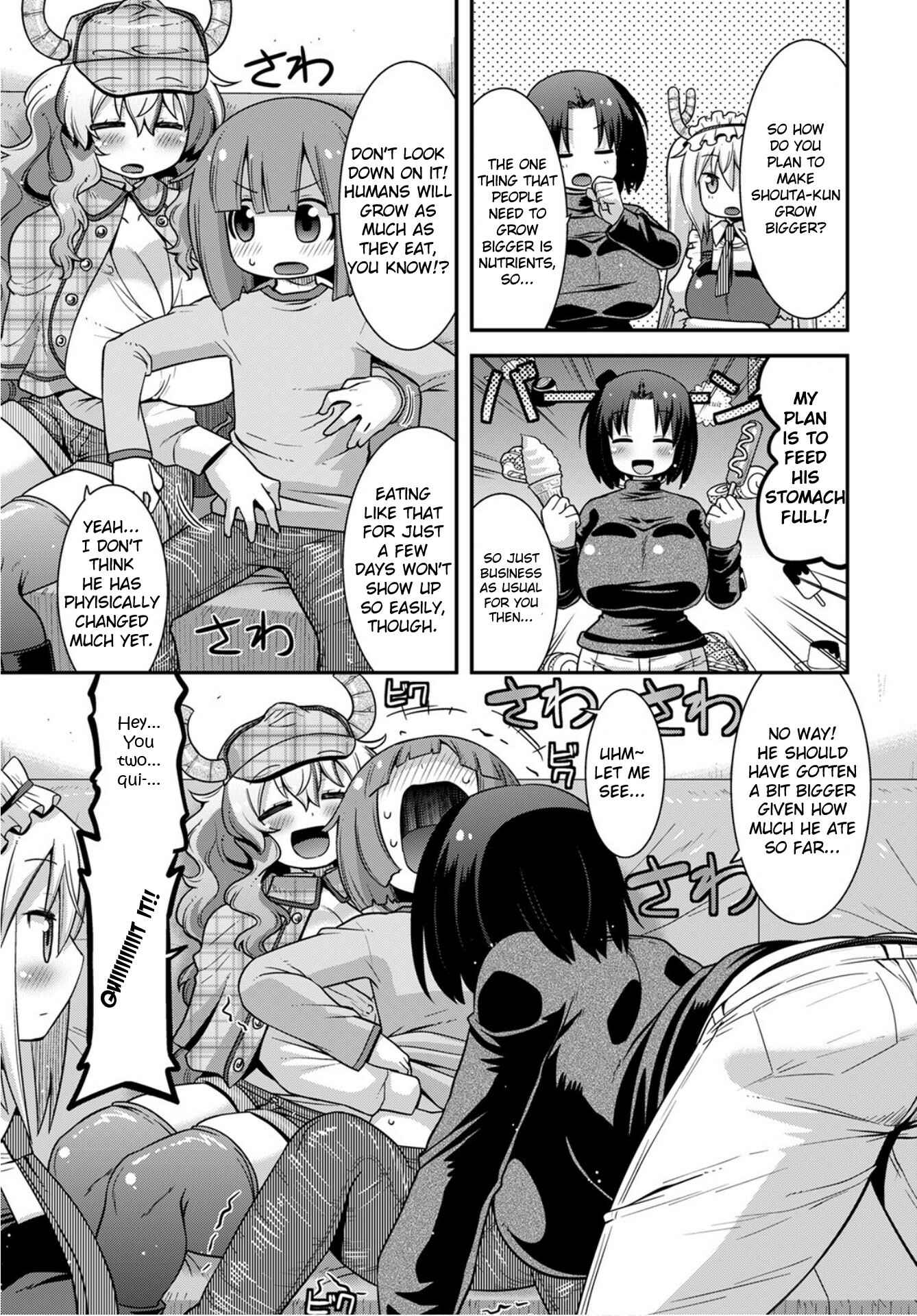 Kobayashi-san Chi no Maid Dragon - Lucoa wa Boku no ×× Desu Chapter 25 - Page 7