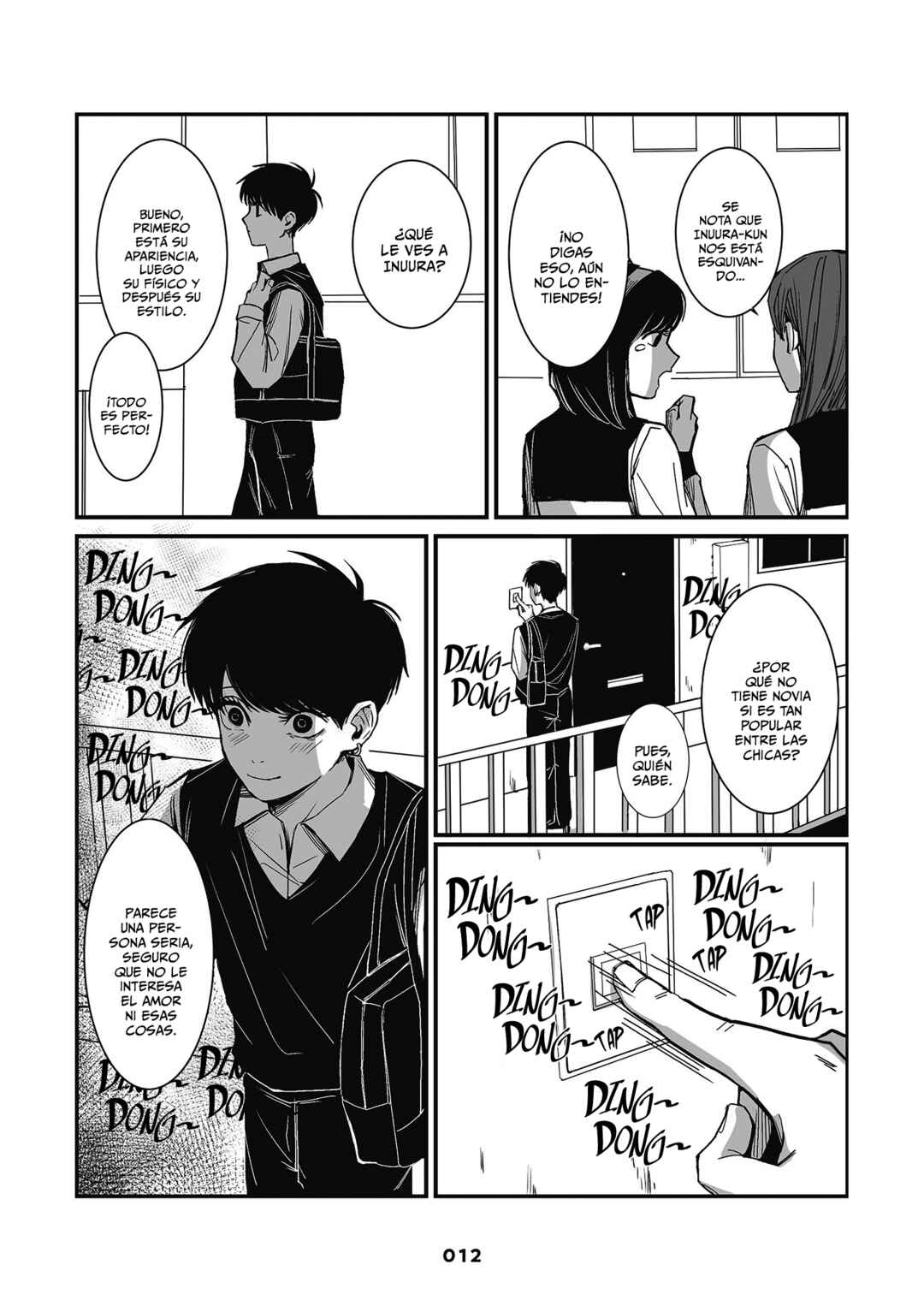 Inuura-kun wa Kataomoi Chapter 1 - Page 12