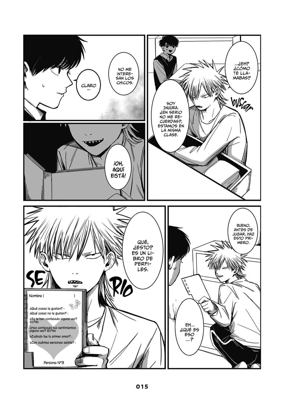 Inuura-kun wa Kataomoi Chapter 1 - Page 15