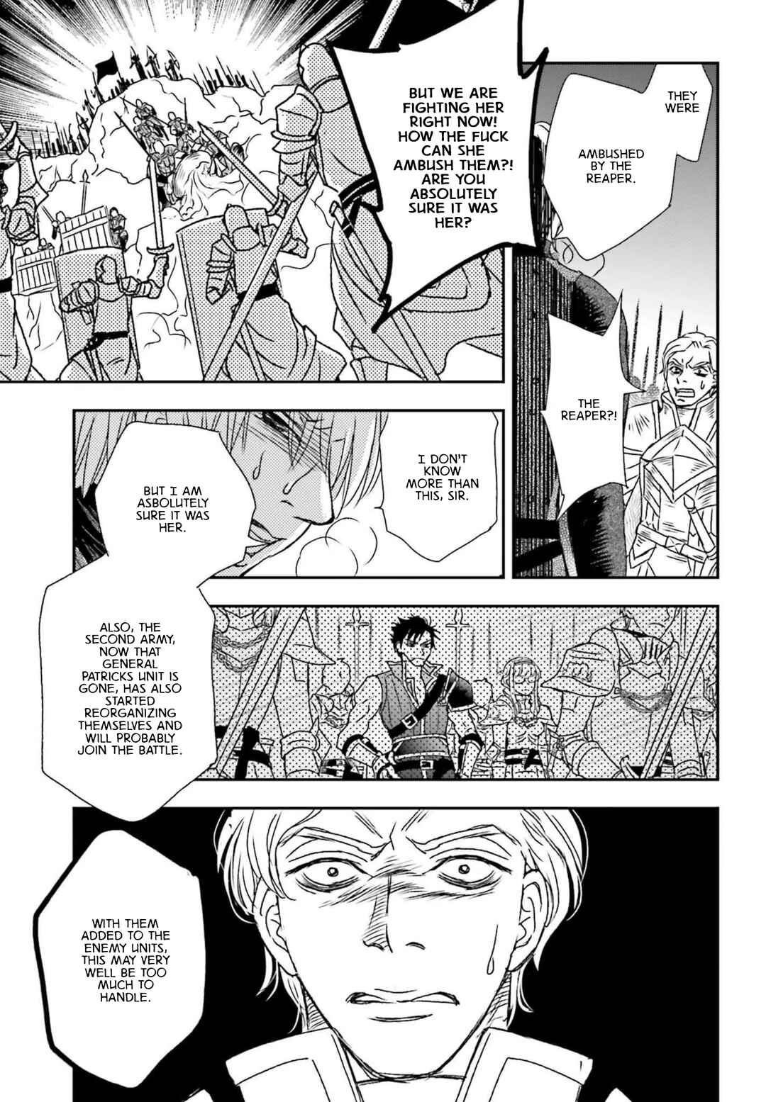 Shinigami ni Sodaterareta Shoujo wa Shikkoku no Tsurugi o Mune ni Idaku Chapter 53 - Page 11