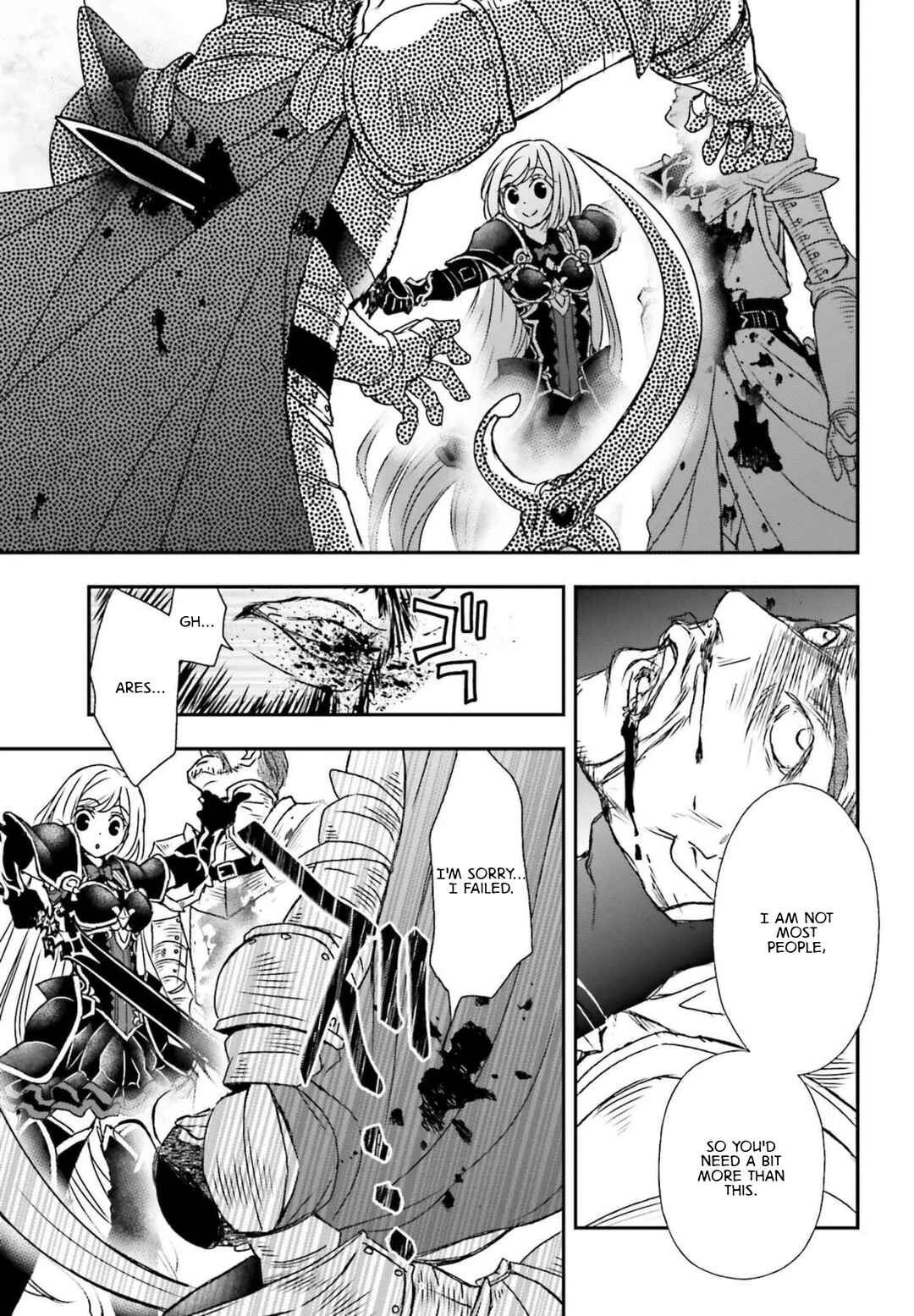Shinigami ni Sodaterareta Shoujo wa Shikkoku no Tsurugi o Mune ni Idaku Chapter 53 - Page 9