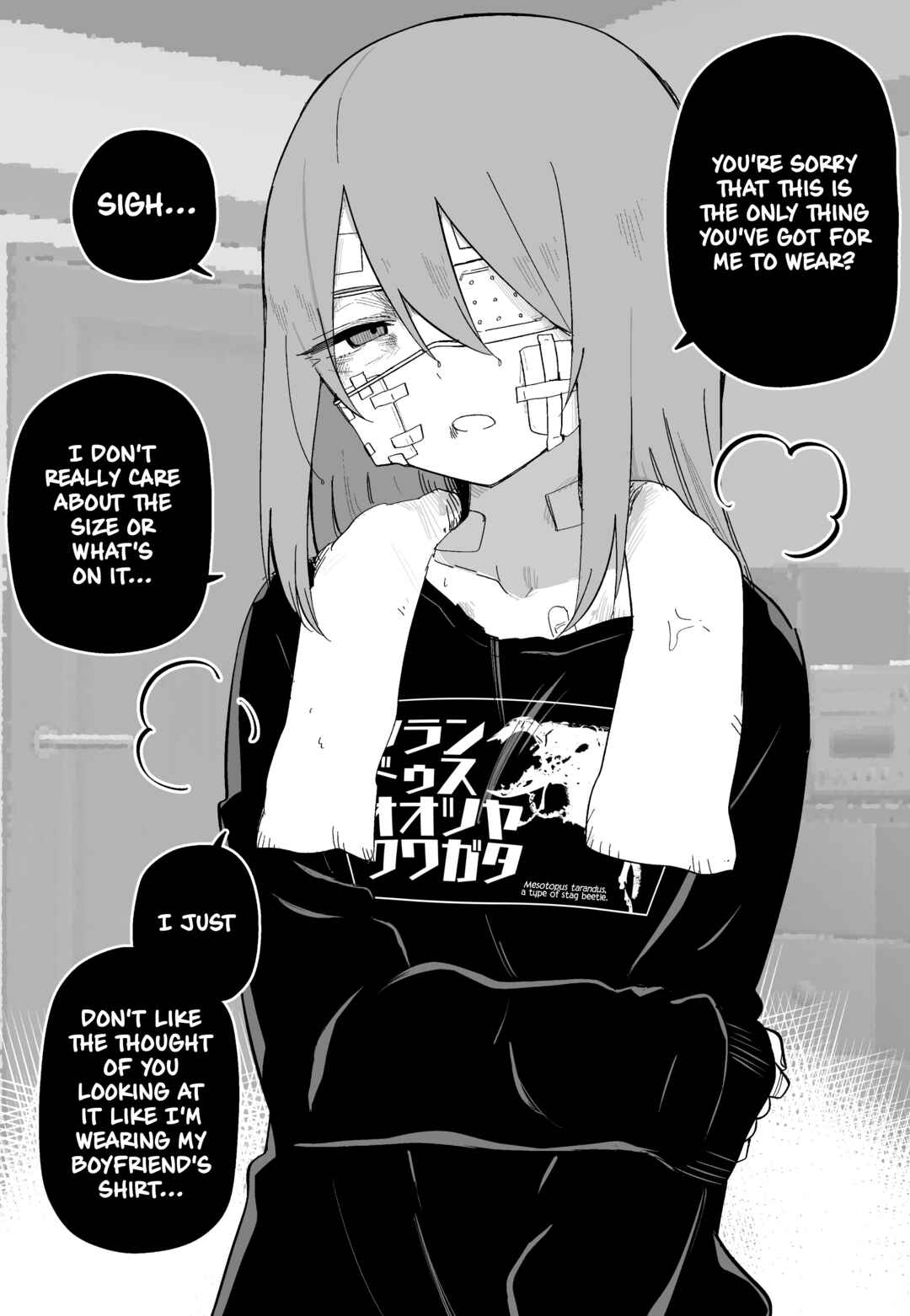 Azadarake no Classmate ga Shinpai de Chapter 14 - Page 1