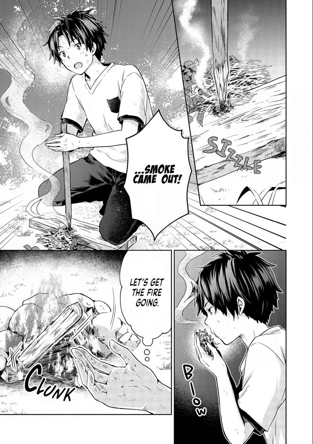 Isekai ni Ten'i Shitara Yama no Naka datta. Handou de Tsuyosa yori mo Kaitekisa wo Erabimashita Chapter 1 - Page 17
