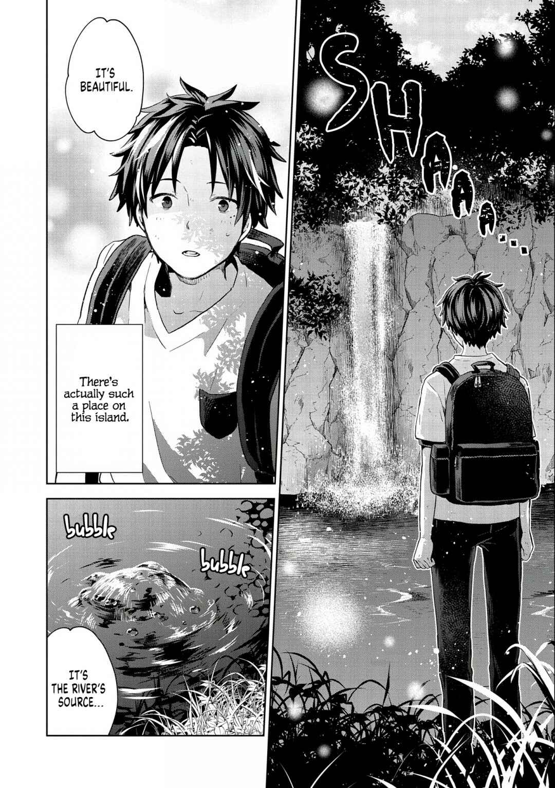Isekai ni Ten'i Shitara Yama no Naka datta. Handou de Tsuyosa yori mo Kaitekisa wo Erabimashita Chapter 1 - Page 24