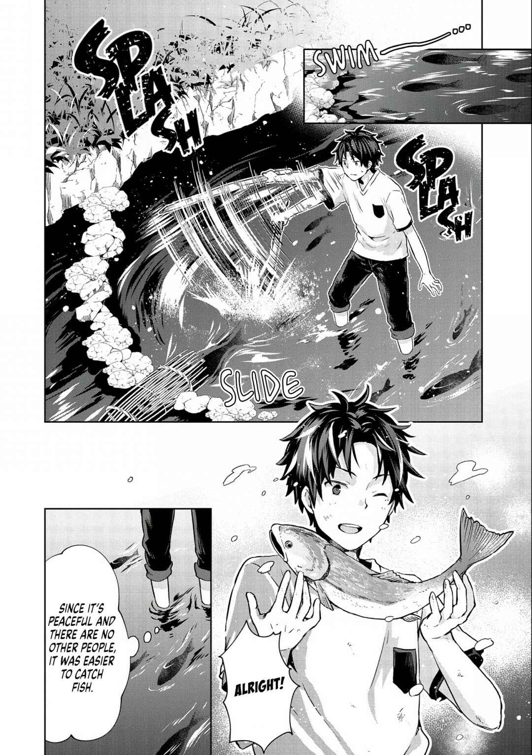 Isekai ni Ten'i Shitara Yama no Naka datta. Handou de Tsuyosa yori mo Kaitekisa wo Erabimashita Chapter 1 - Page 28