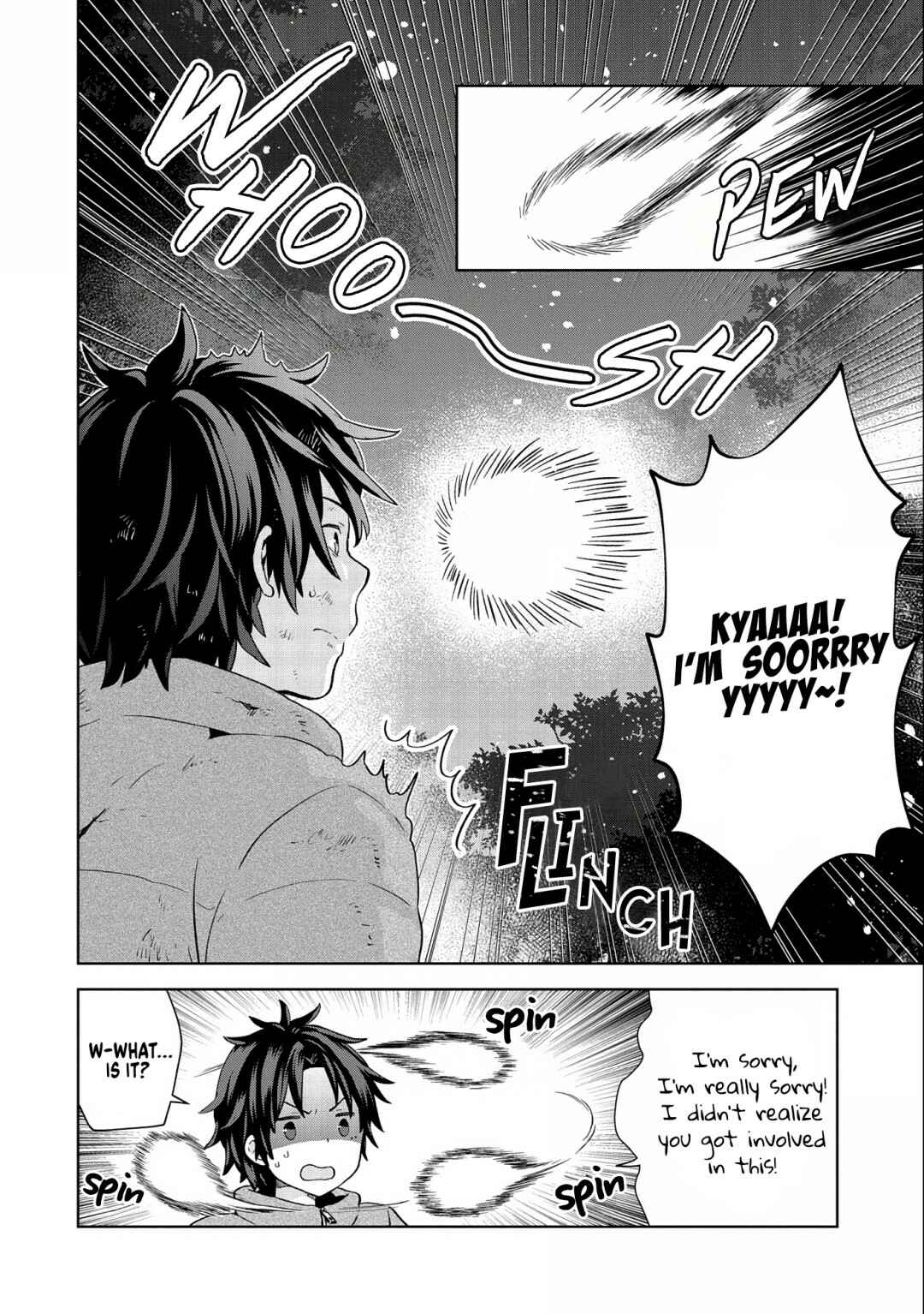 Isekai ni Ten'i Shitara Yama no Naka datta. Handou de Tsuyosa yori mo Kaitekisa wo Erabimashita Chapter 1 - Page 38