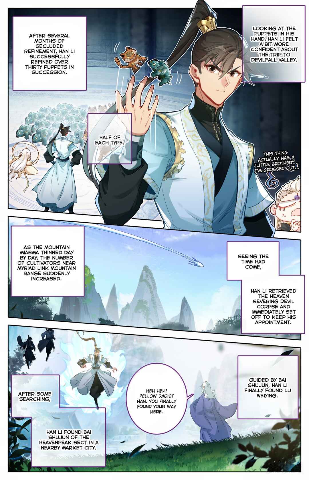 Fánrén Xiūxiān Zhuàn Chapter 359 - Page 9