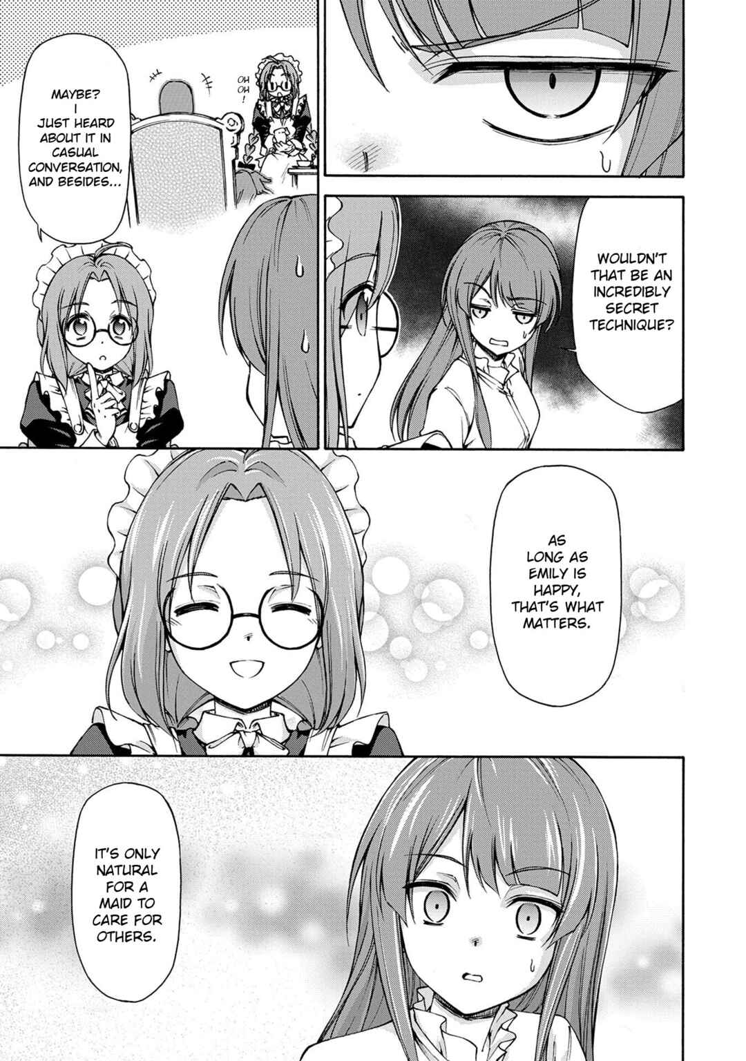 Maid nara Touzen desu. ~Nureginu wo Kiserareta Bannou Maid-san wa Tabi ni Deru Koto ni shimashita.~ Chapter 2 - Page 11