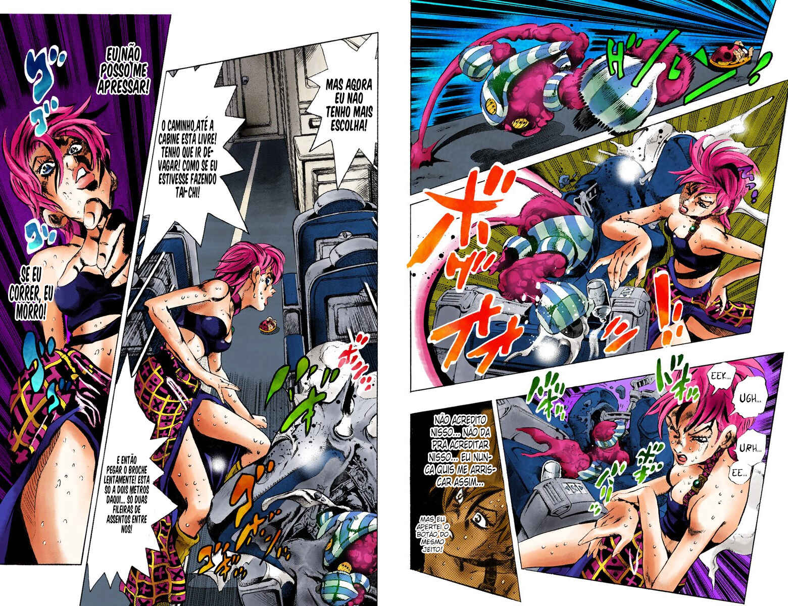 JoJo no Kimyou na Bouken: Part 5 - Ougon no Kaze Color-ban Chapter 98 - Page 5